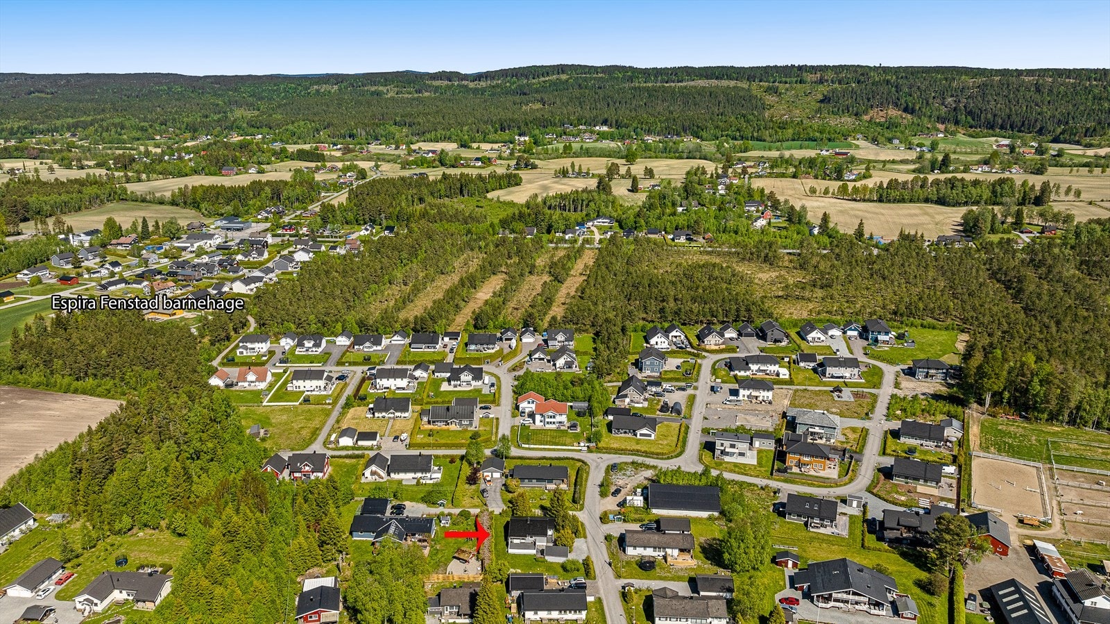 Gangavstand til barnehage Galleribilde