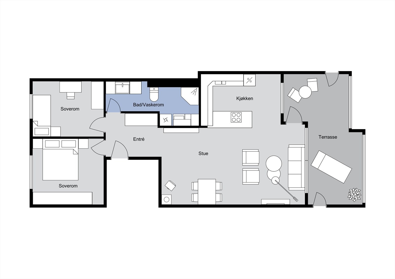 Plantegning. Galleribilde