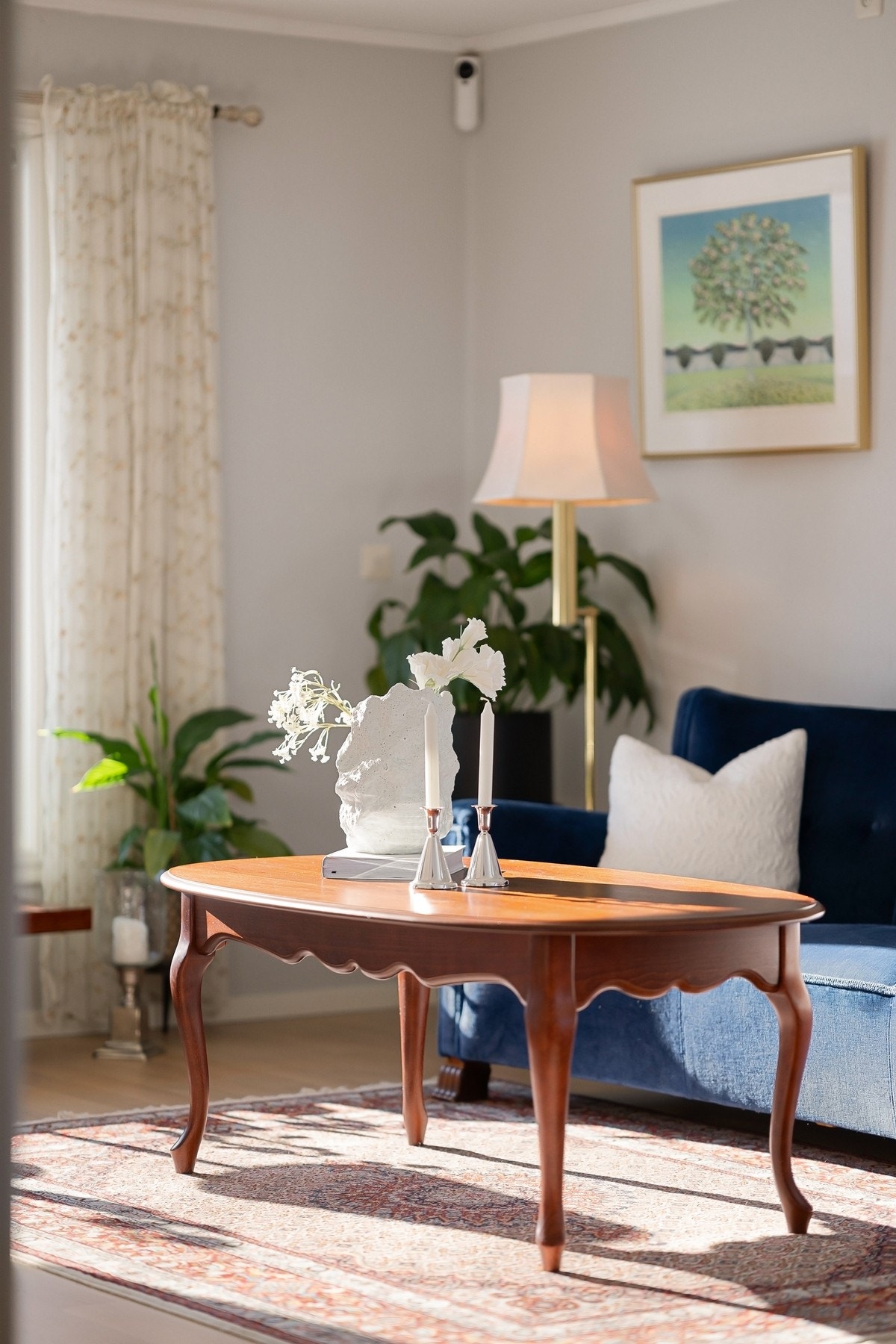 Detalj fra stuen Galleribilde