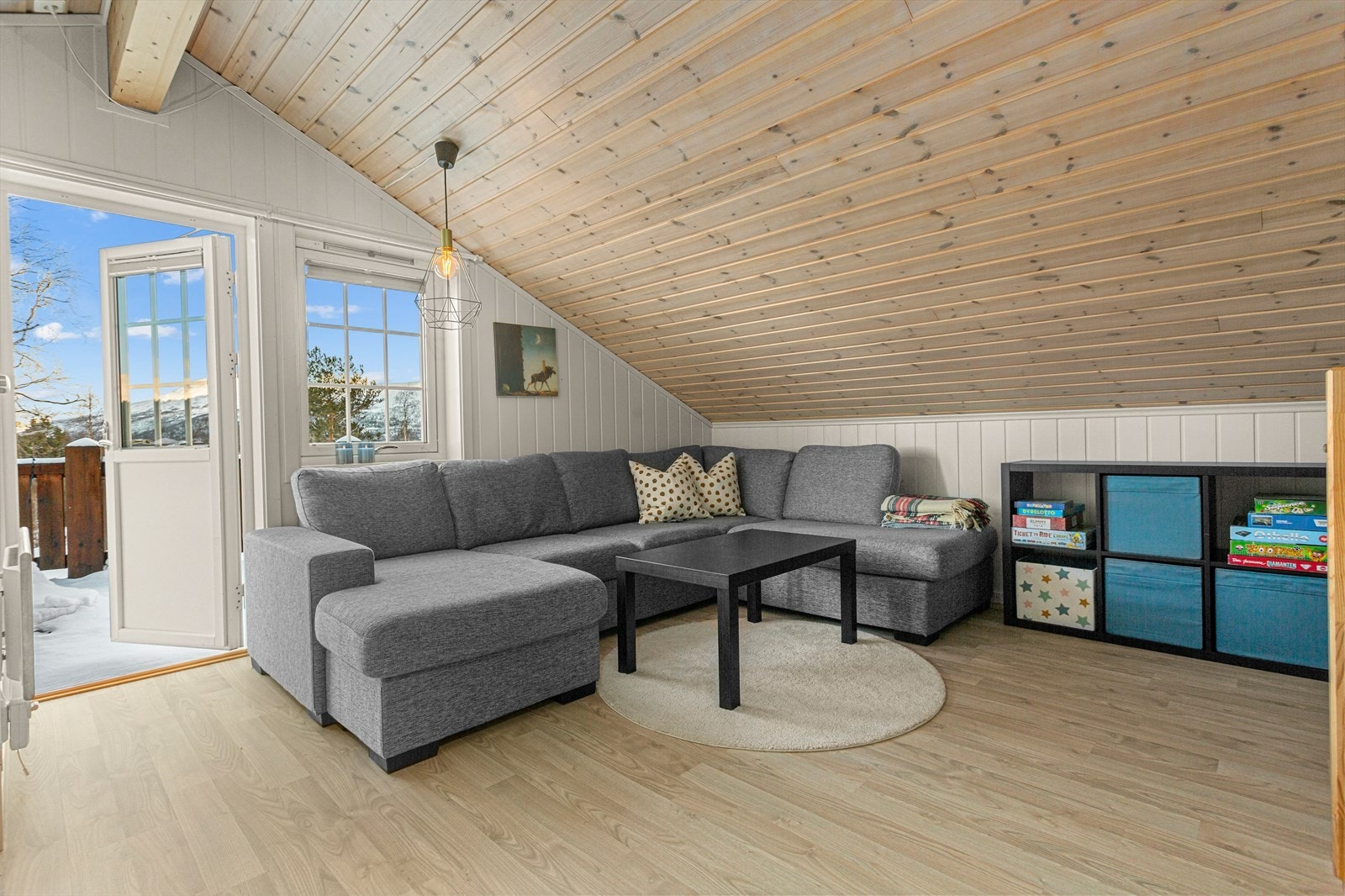 Loftstue Galleribilde