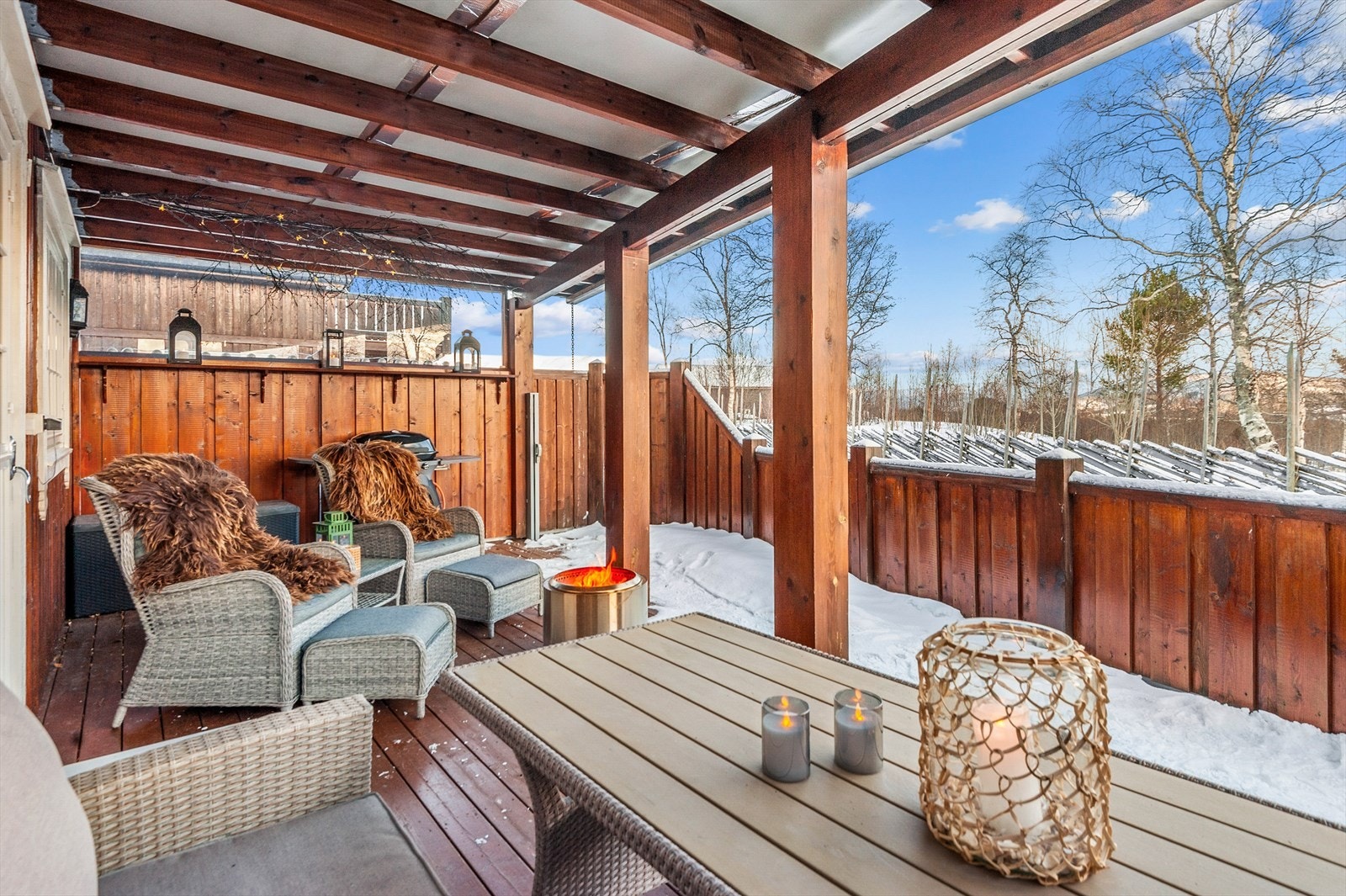 Terrasse Galleribilde