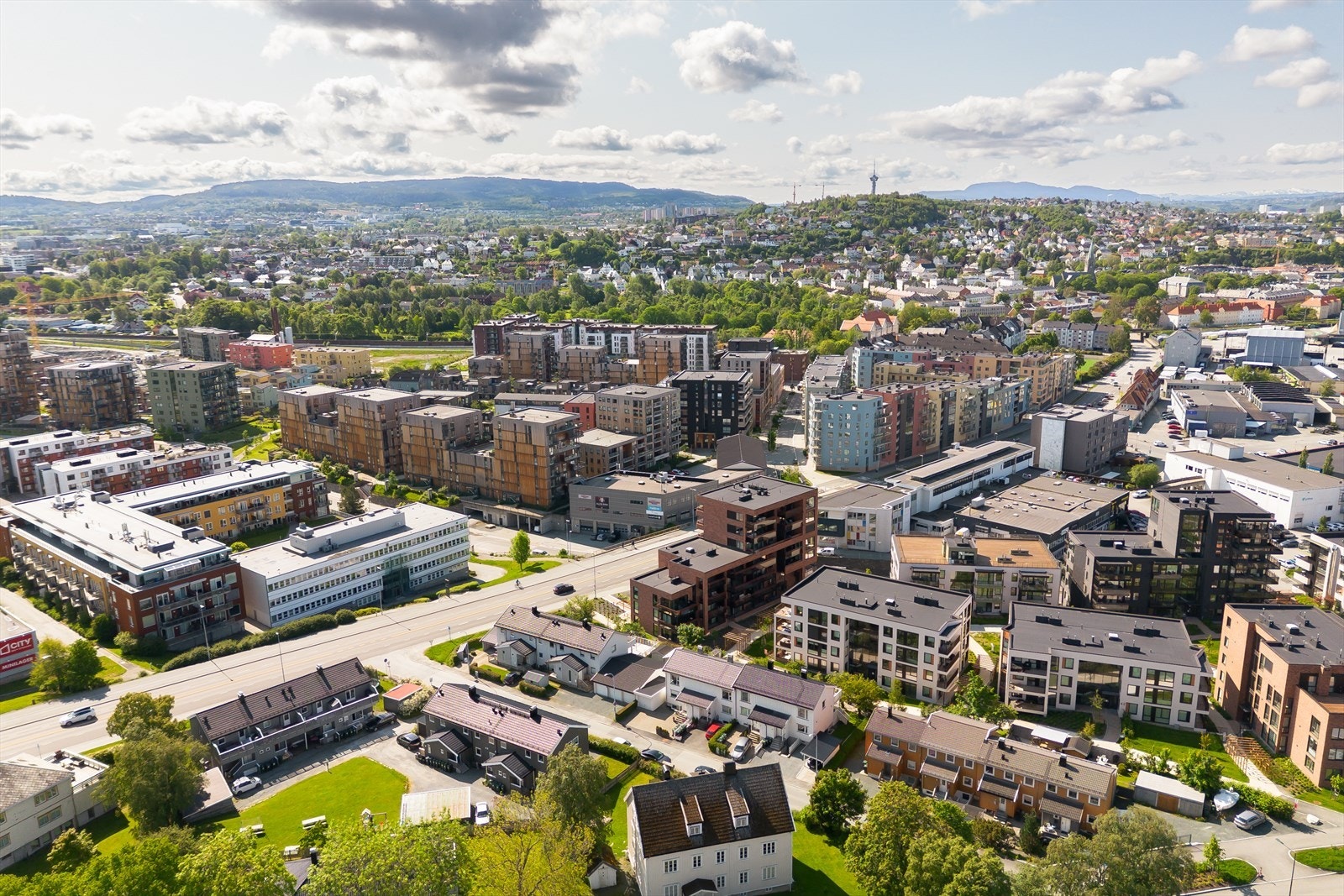 Oversiktsbilde over Lilleby. Galleribilde