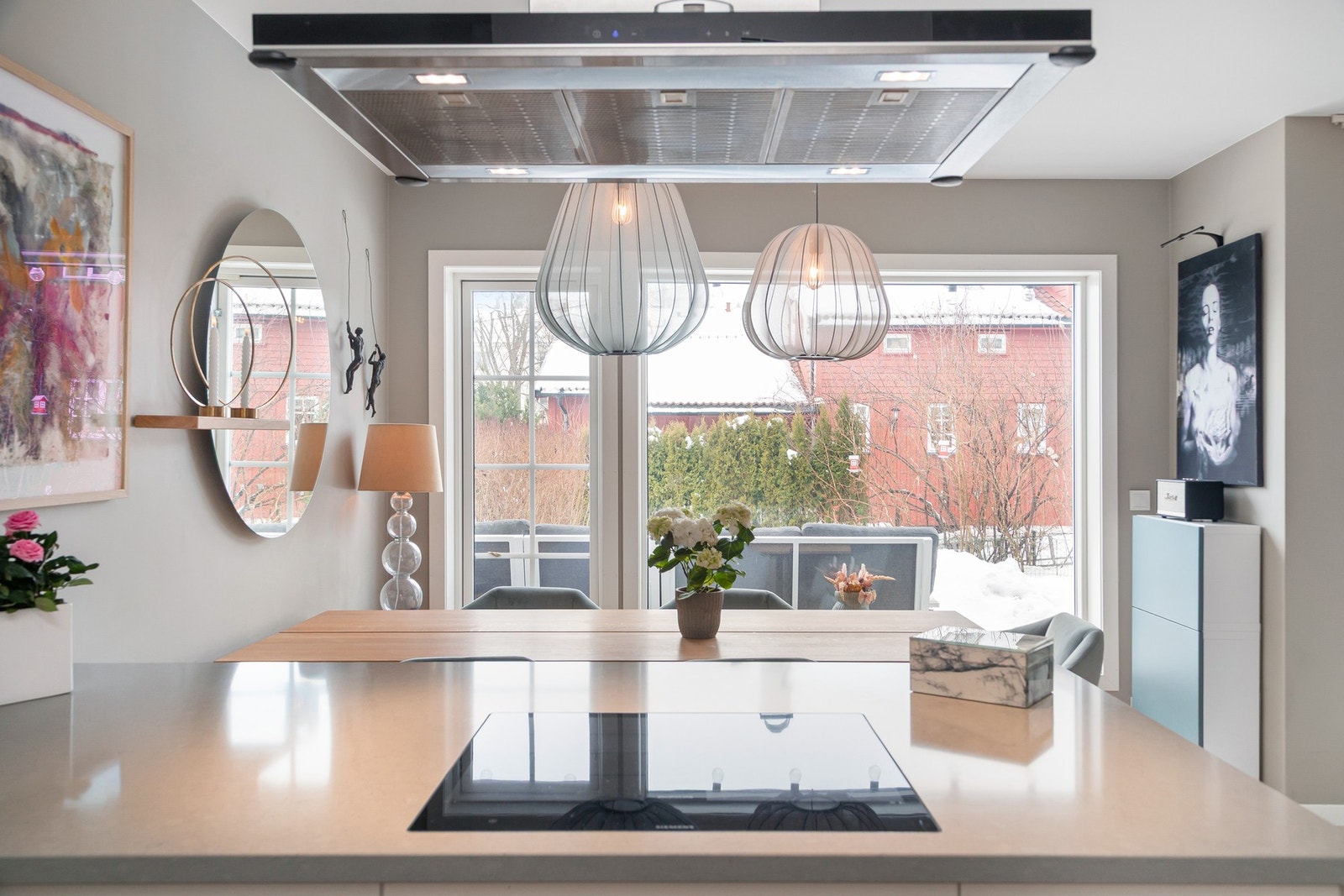 Nedfelt platetopp. Galleribilde