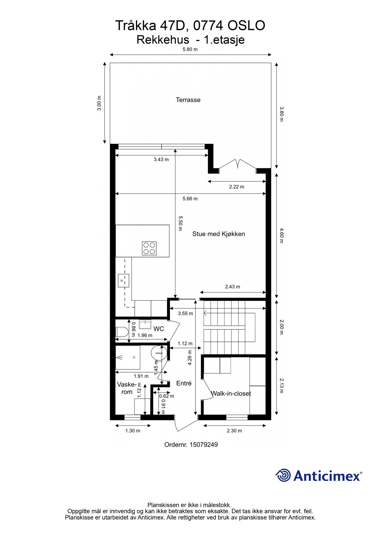 Plantegning 1. etasje. Galleribilde