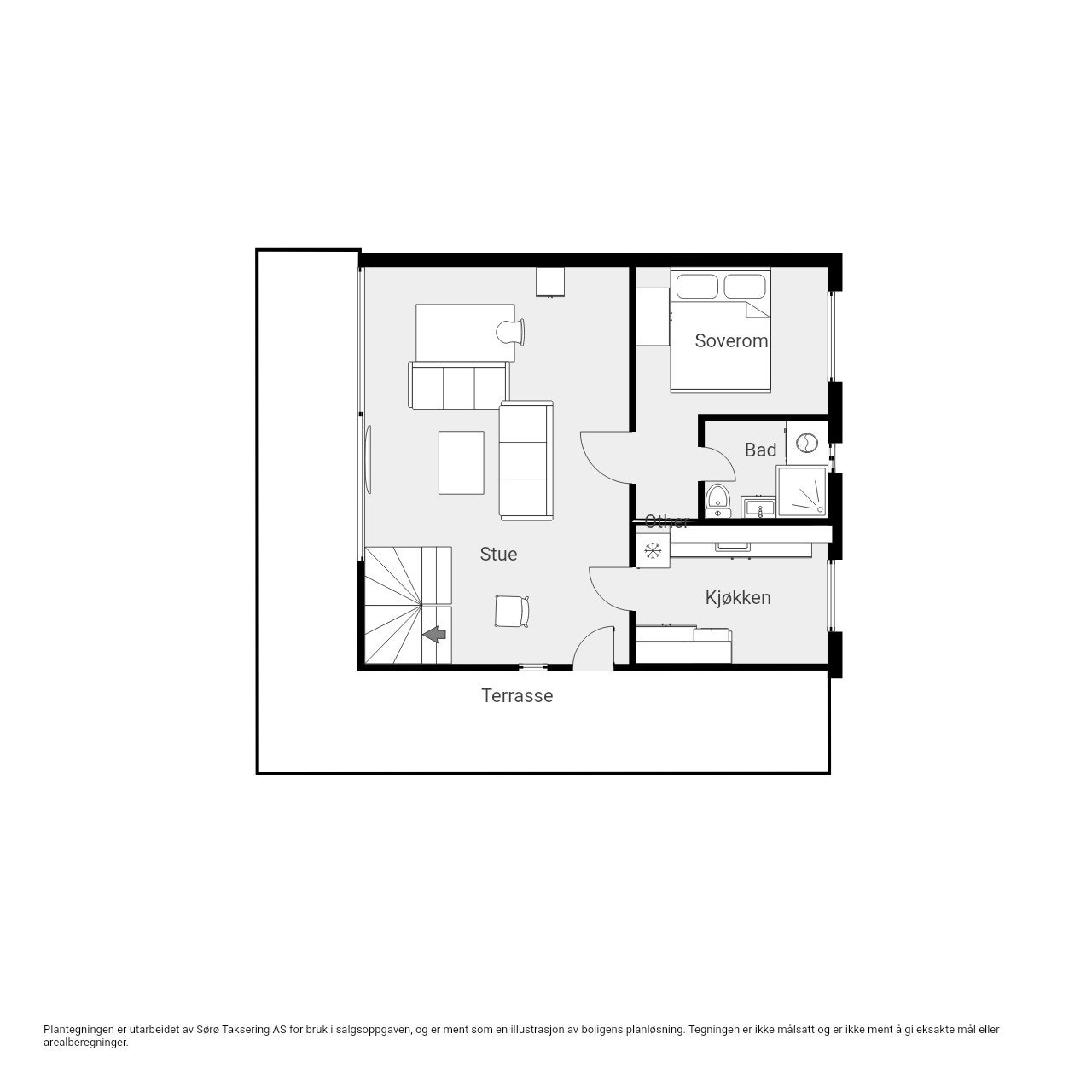 Bokfinkvegen 4 - 1 Etasje utleiedel Galleribilde