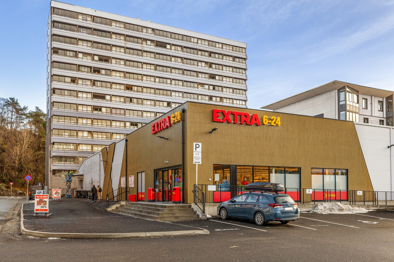 Kort gangavstand til dagligvarebutikk Galleribilde