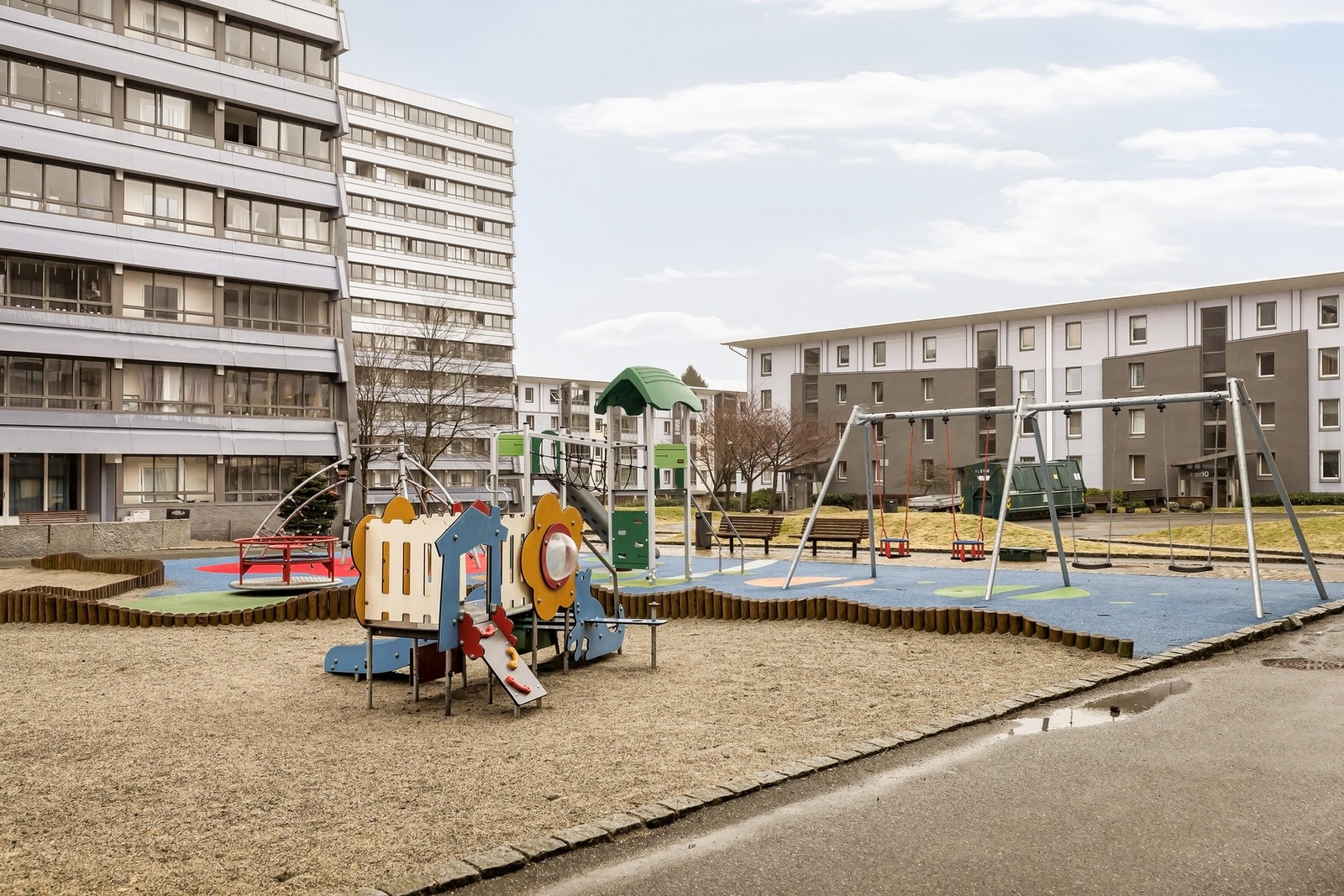 Fellesområdene fremstår velholdt Galleribilde