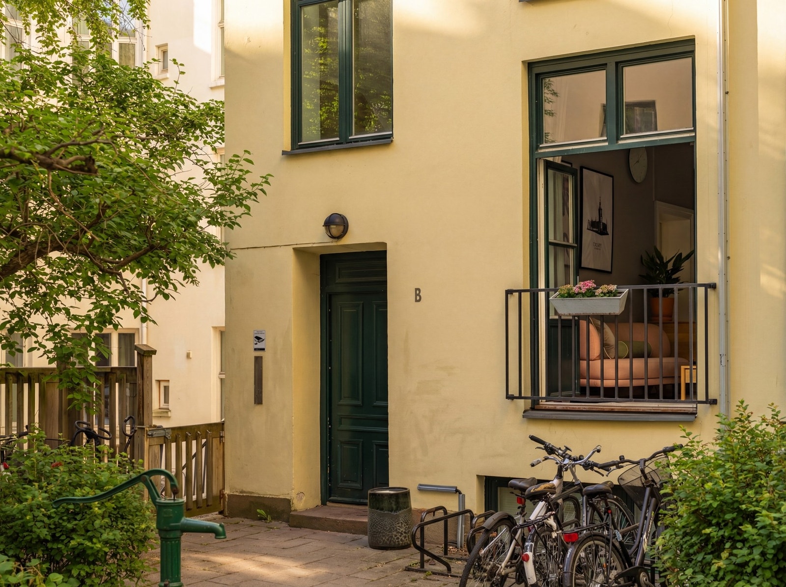 Dette bilder er KI-generert, men her får du er godt inntrykk av hvor hyggelig det er på sommerstid. Galleribilde