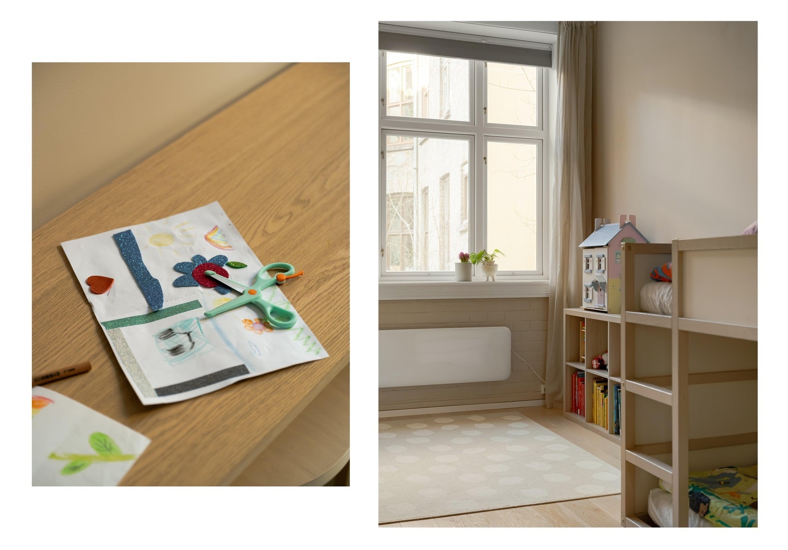 Leiligheten er svært godt disponert og enkel å innrede, med rom som dekker hele familiens behov. Galleribilde