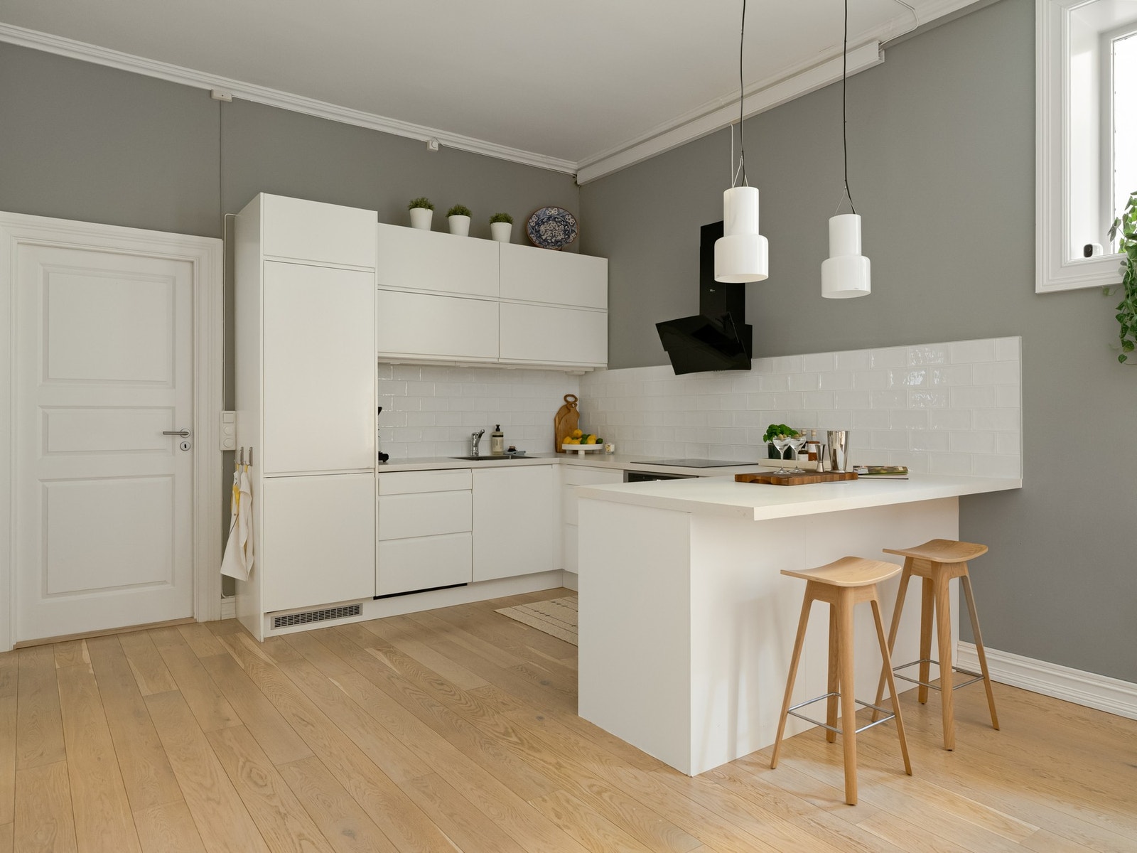 Barbenken er allerede klargjort for kvelden, men den er også svært nyttig på hektiske morgninger for å få i barna frokost og pakke niste. Galleribilde