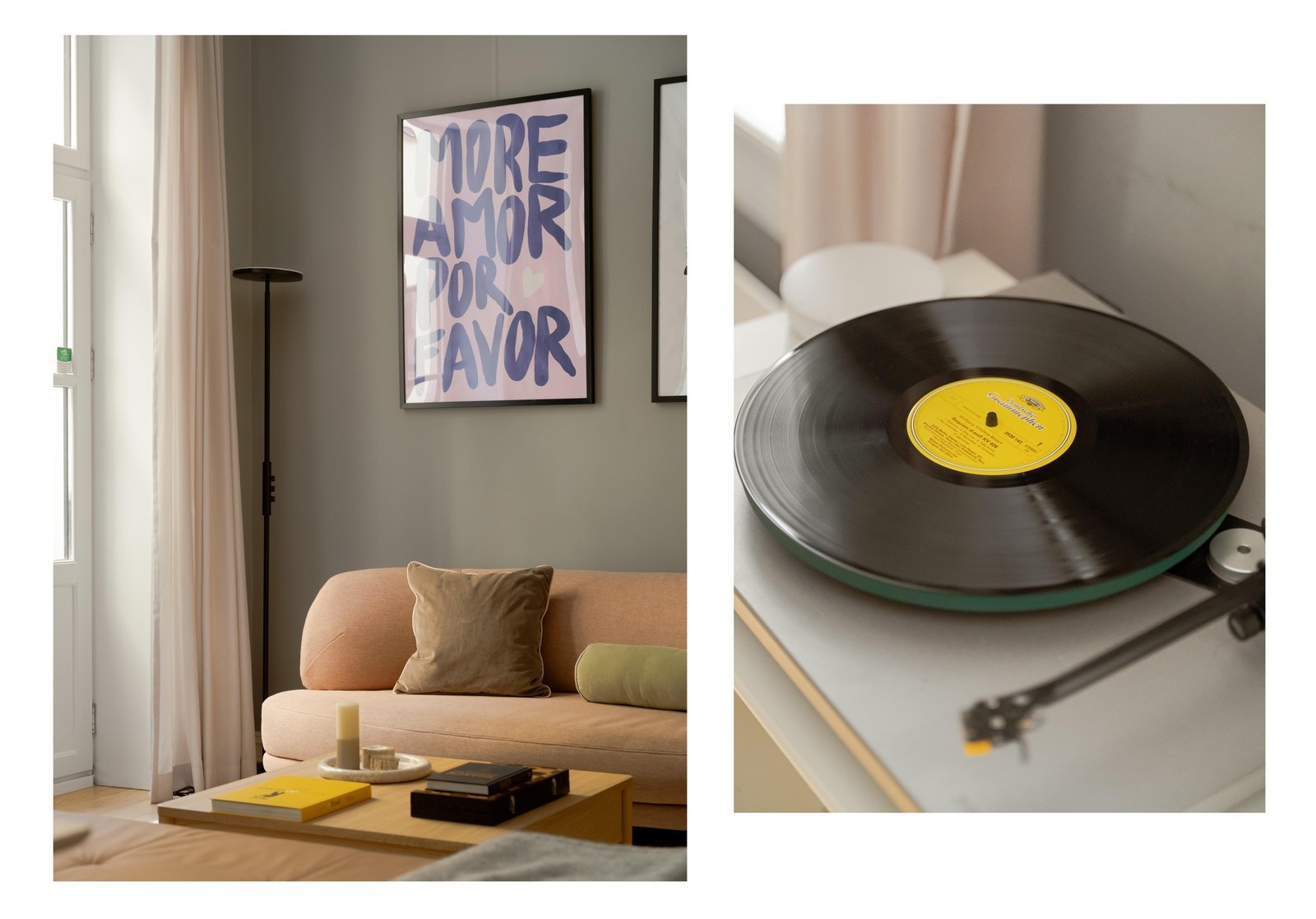 Bilde på veggen beskriver det best. Galleribilde