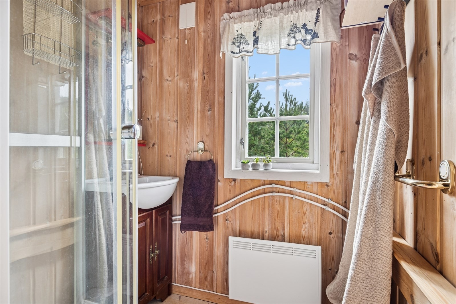 Baderom i hytta. Galleribilde