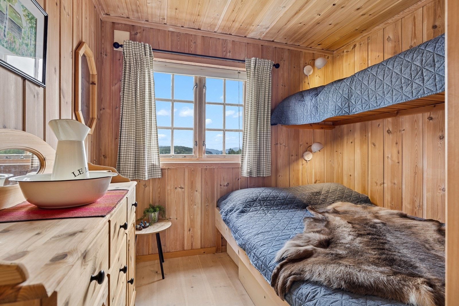 Soverom II har plassbygde senger for maksimal utnyttelse av plass. Galleribilde