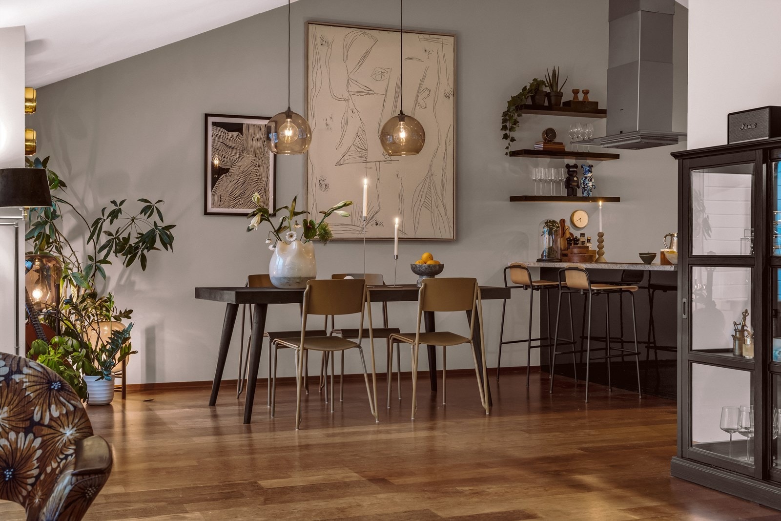 Kveldsstemning. Galleribilde