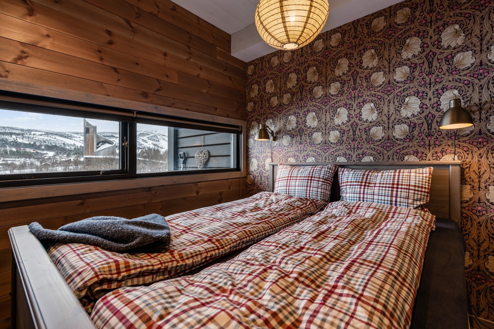 Soverommet har en lun og dempet atmosfære Galleribilde