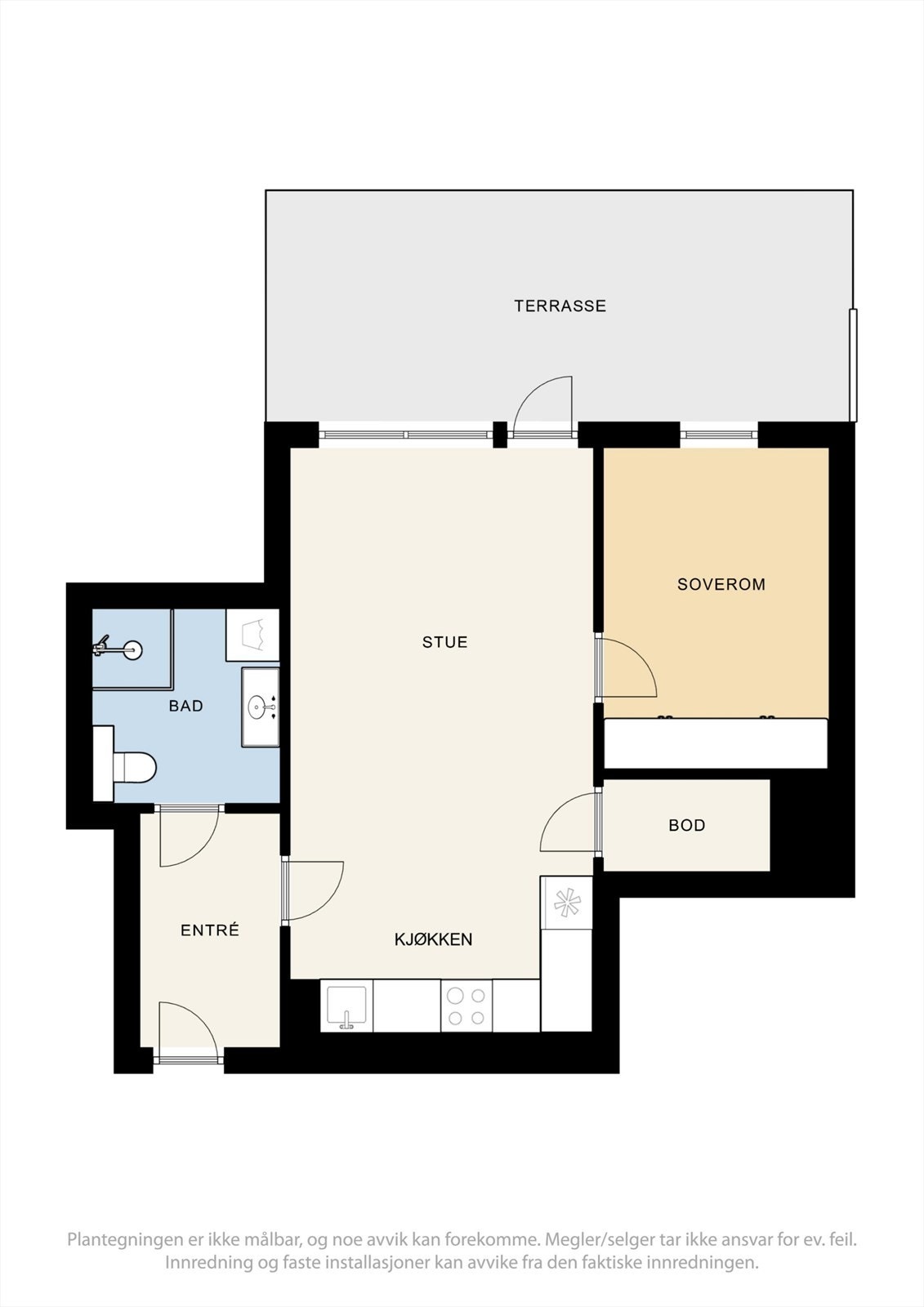 Plantegning. Galleribilde