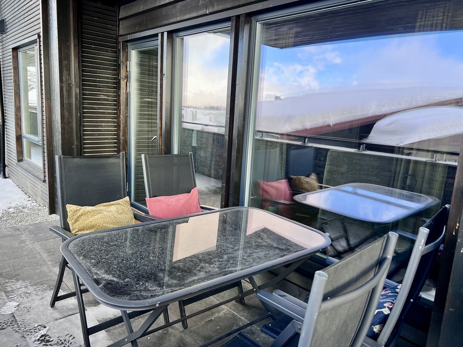 Terrassebilde tatt av eiendomsmegler 27.02.2026 Galleribilde