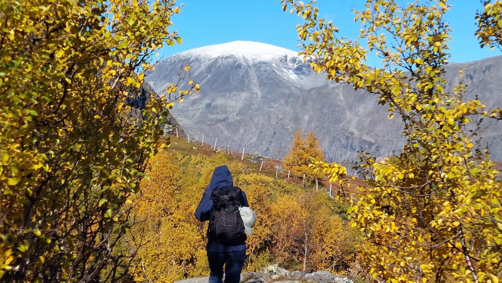 Selgers private bilde - 2021, på tur til Knudshøe, utsikt mot Besshøe. Turen opp til Knudshøe starter fra parkeringsplass ca. 30 min å kjøre fra fritidsleiligheten. Galleribilde
