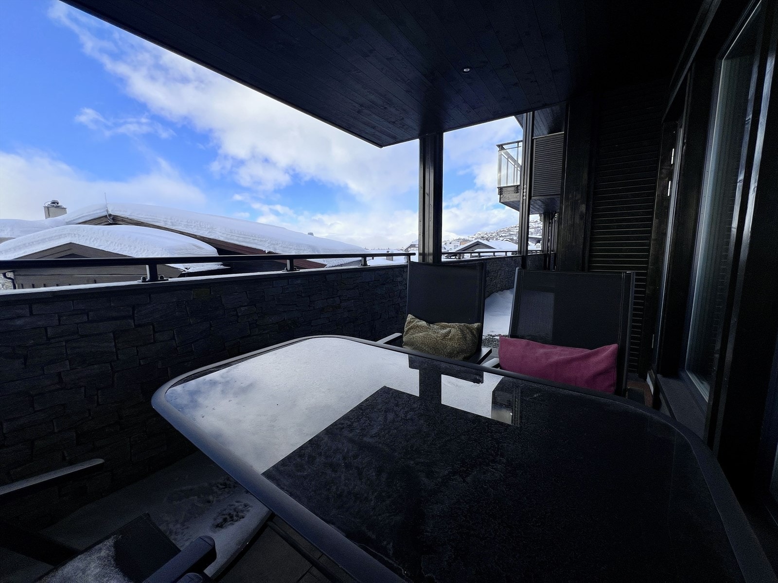 Terrassebilde tatt av eiendomsmegler 27.02.2026 Galleribilde