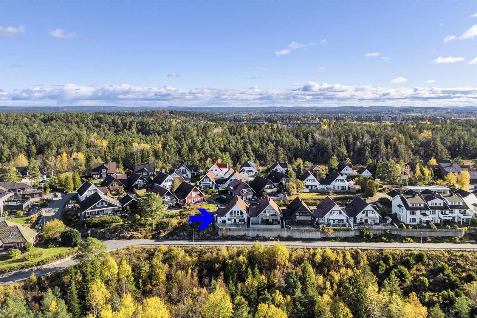 Bakkeli er viden kjent for sine gode bomiljø og nærhet til naturen Galleribilde