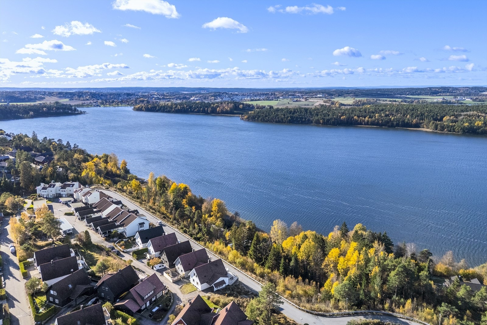 Dronefoto - vakkert Galleribilde