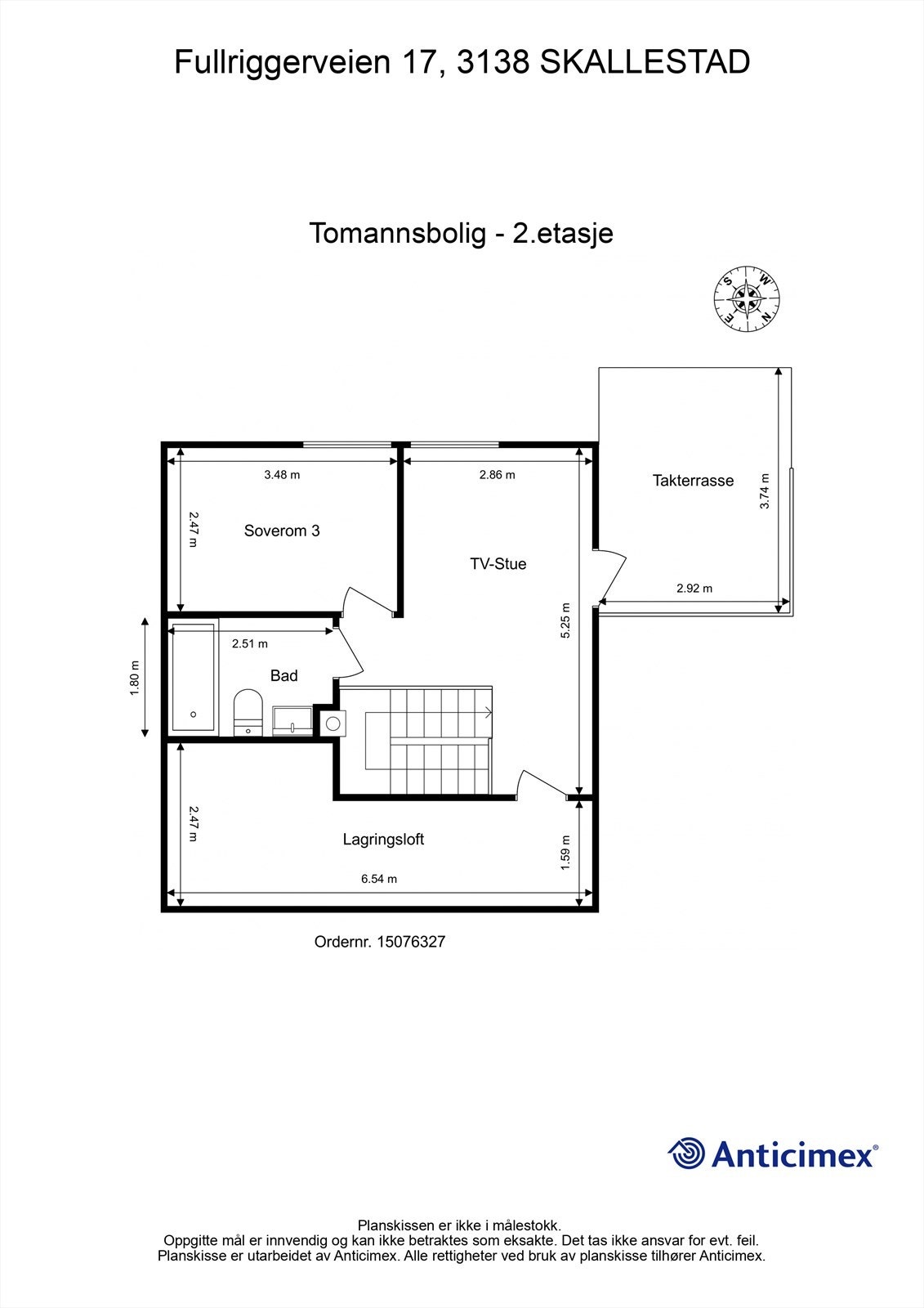 Plantegning-2.etasje Galleribilde