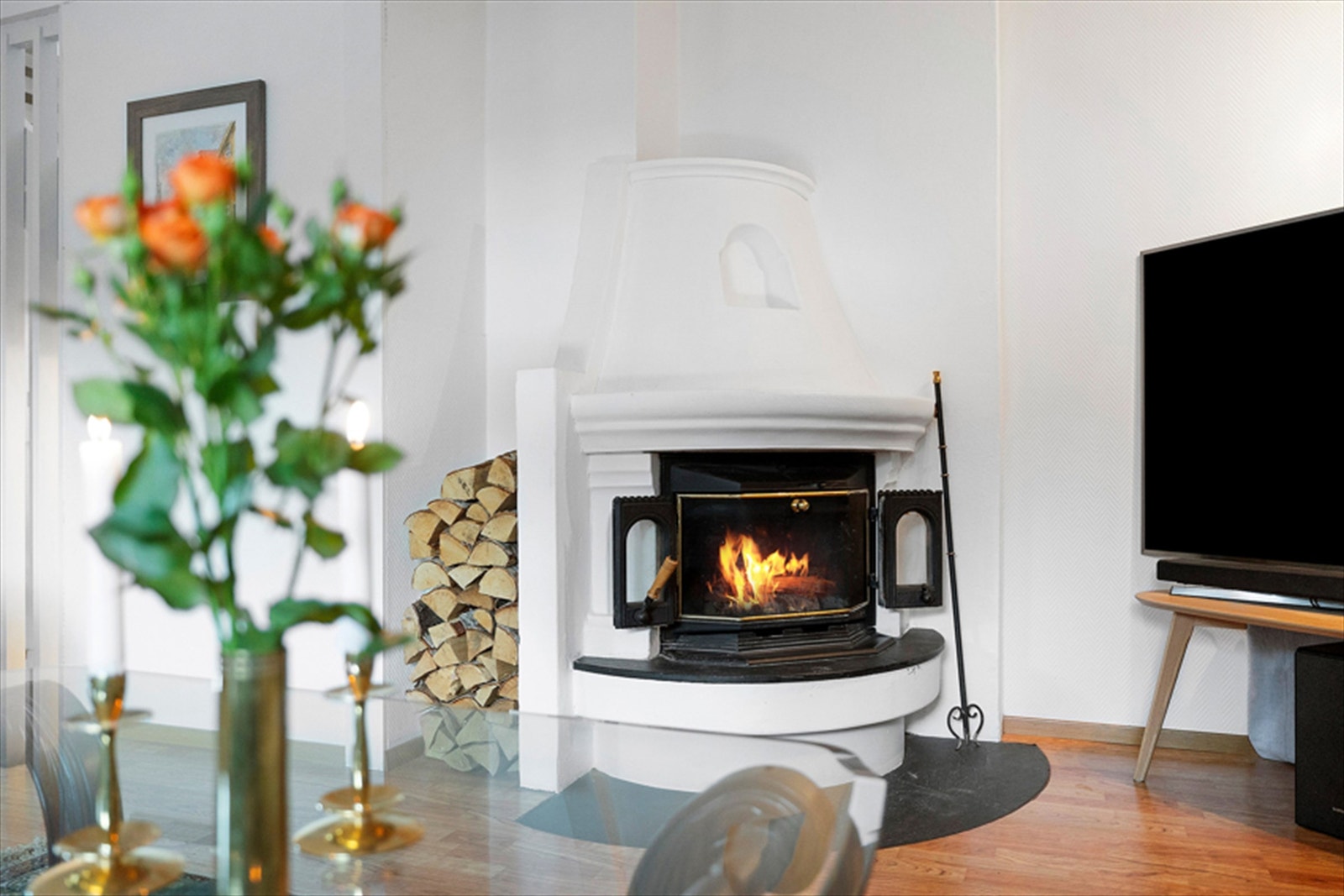 Deilig vedovn. Galleribilde