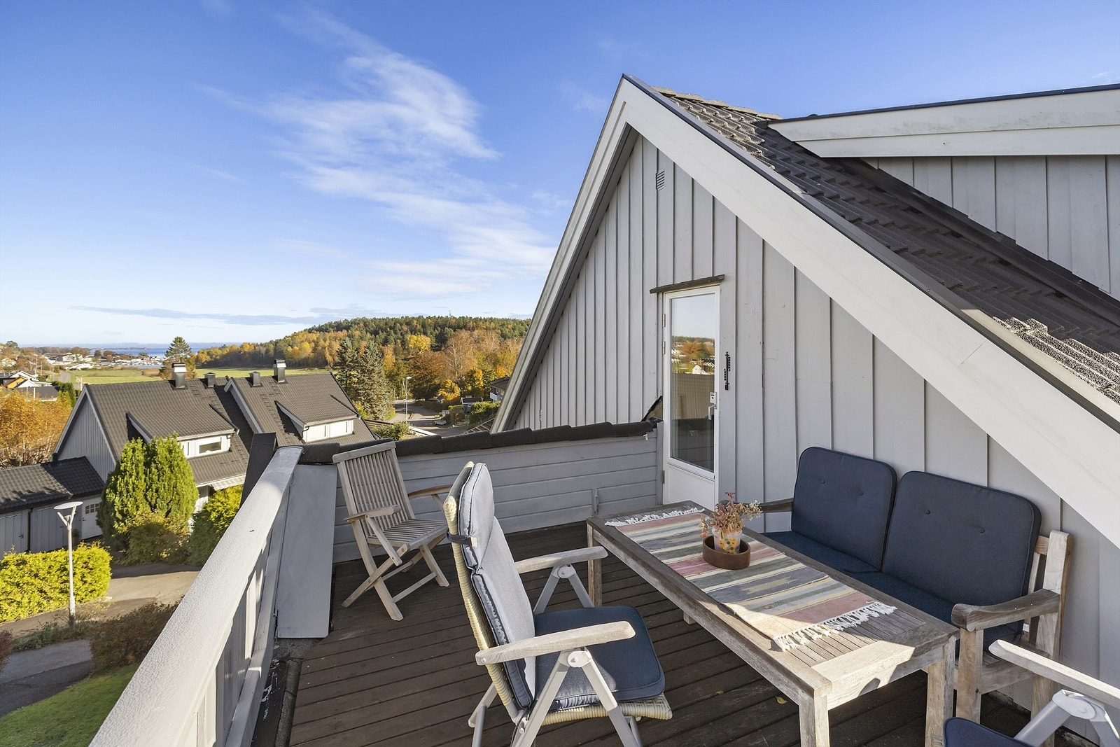 Fra balkongen har du flott utsikt. Galleribilde