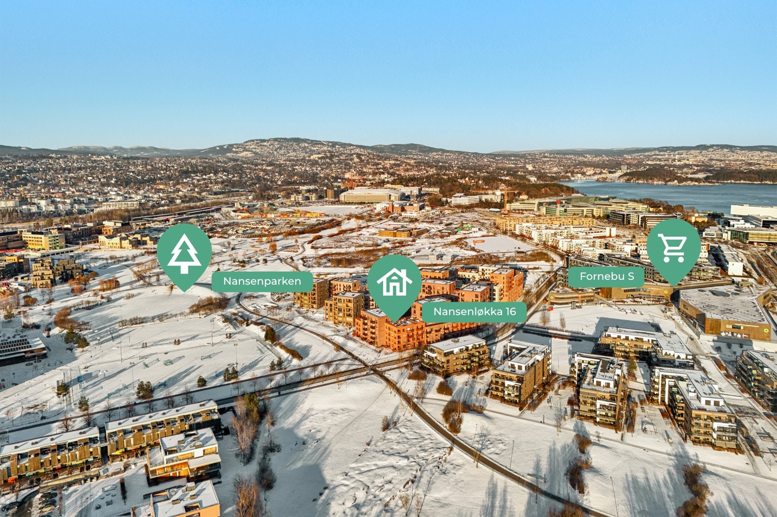 Her bor du med flotte tur- og rekreasjonsmuligheter rett utenfor døren, samt populære badestrender i Kosabukta, på Storøya og Snarøya Galleribilde