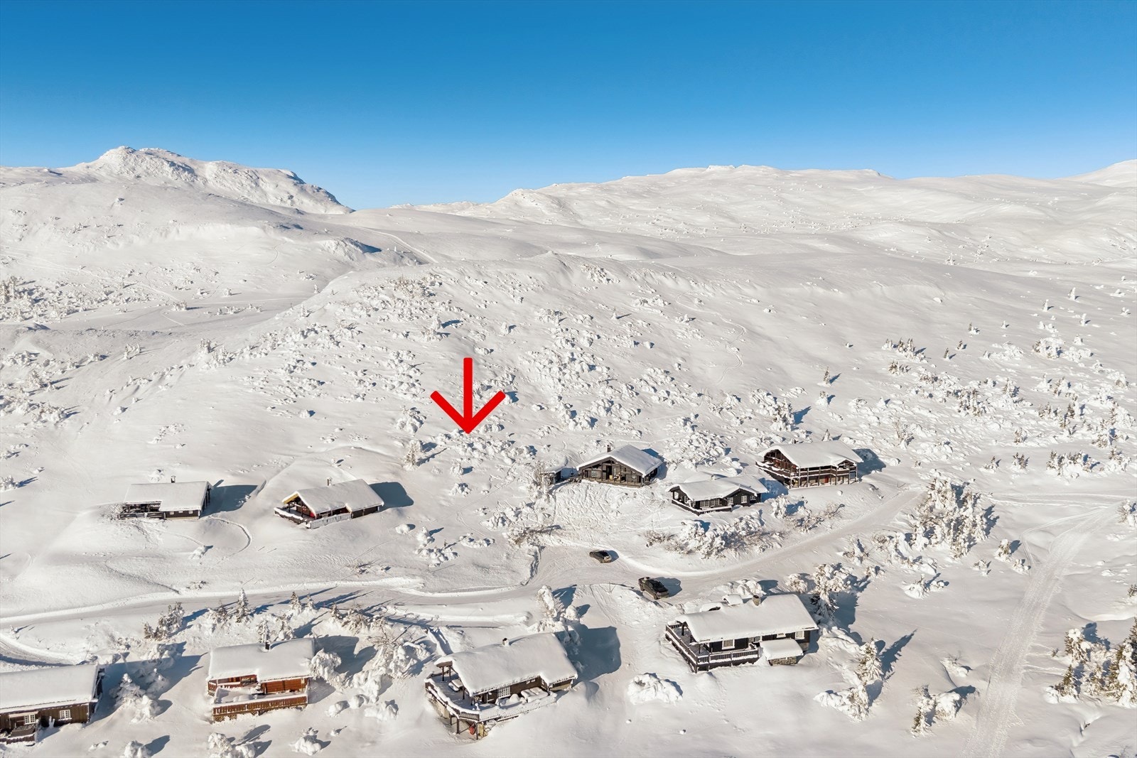 Området byr på et omfattende løypenett for langrenn, med nærmeste løype kun 75 meter unna. Galleribilde