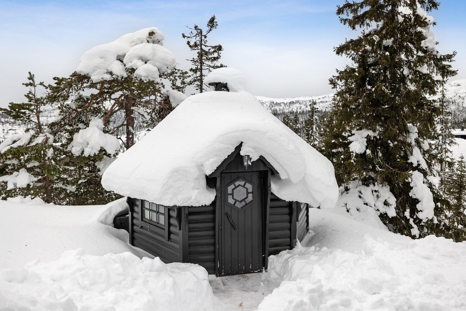 Grillhytte fra 2012 utvider bruksmulighetene og er et flott samlingssted. Galleribilde