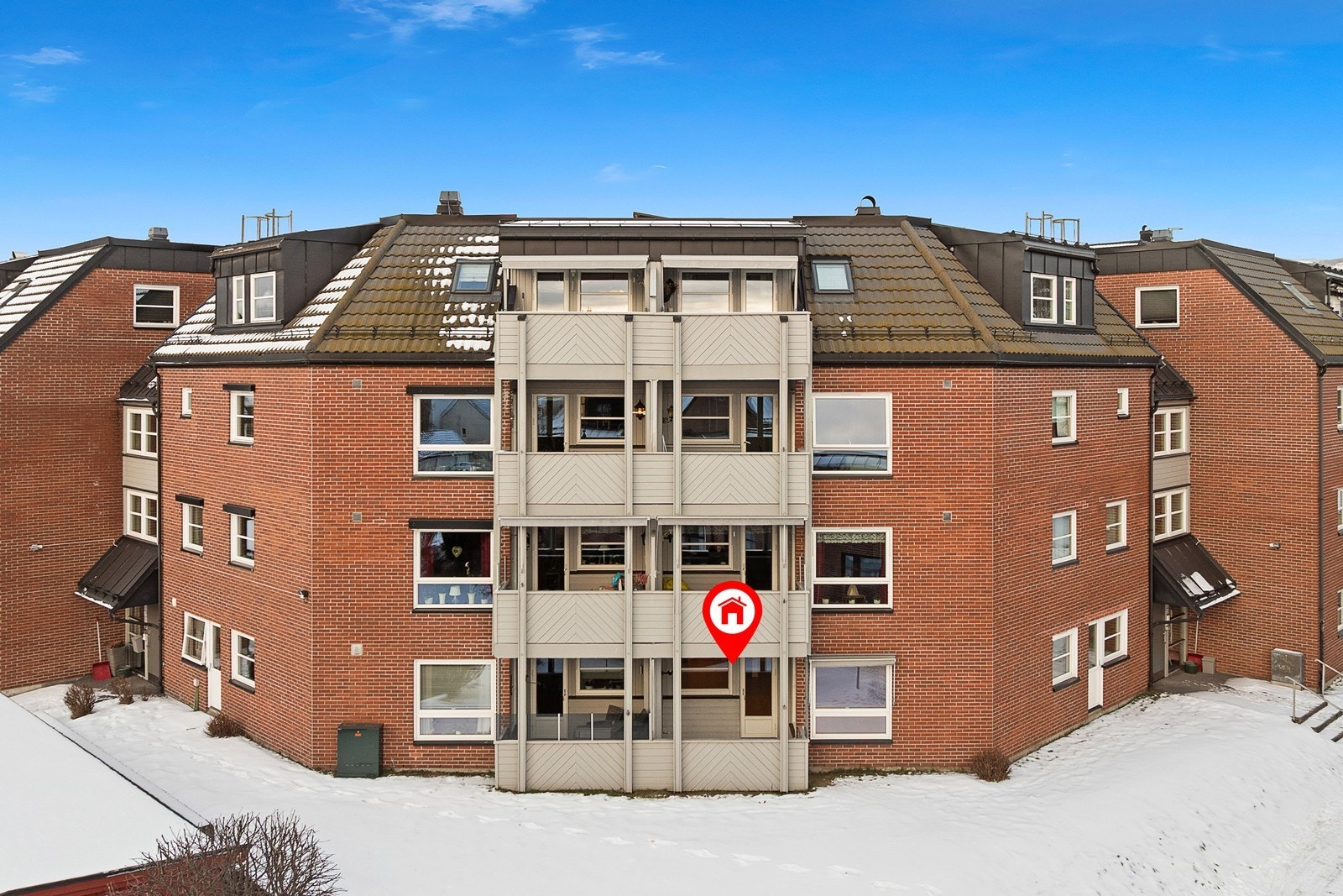 Boligen ligger i 1.etasje. Galleribilde