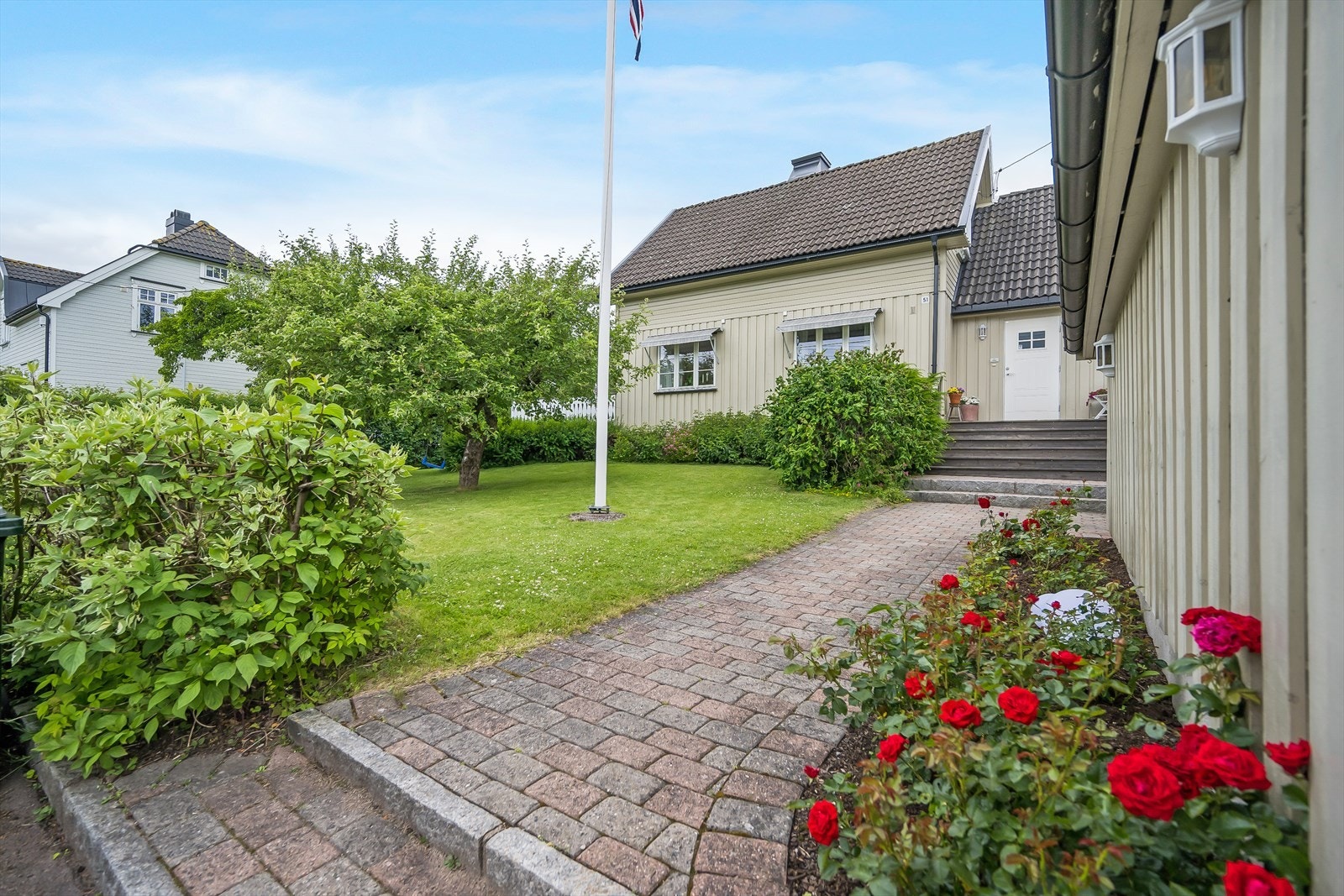 Innbydende adkomst Galleribilde