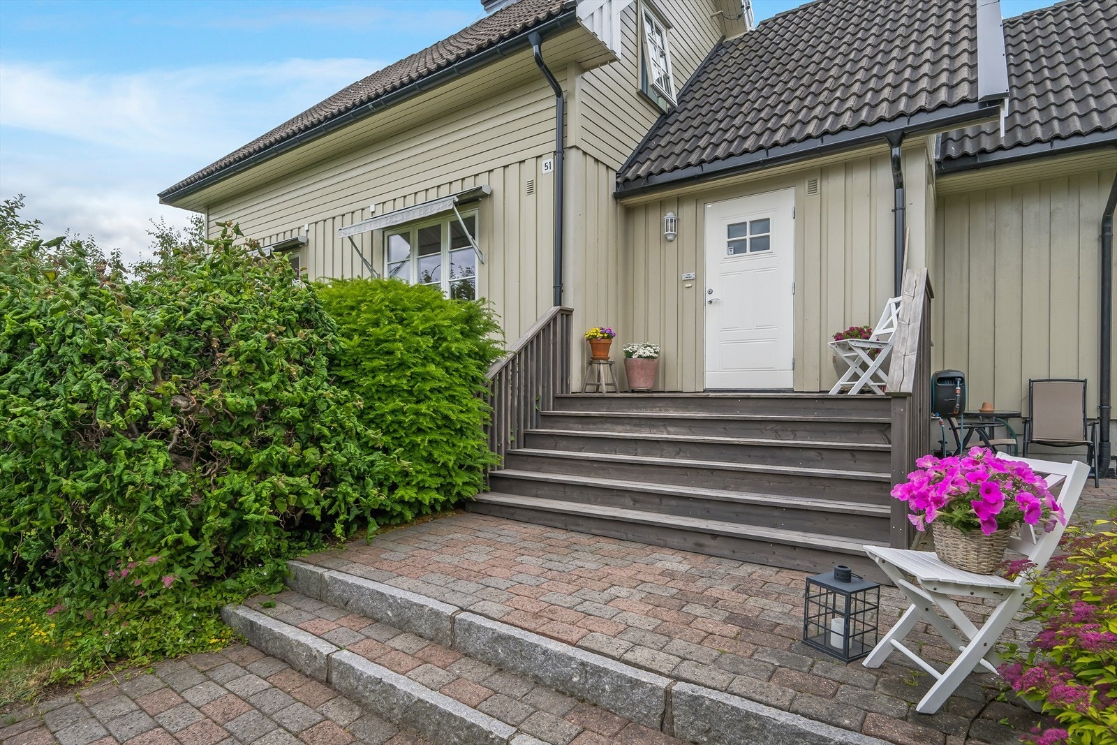 Innbydende inngangsparti Galleribilde