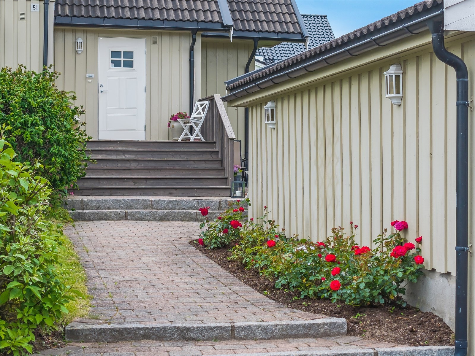 Innbydende inngangsparti Galleribilde