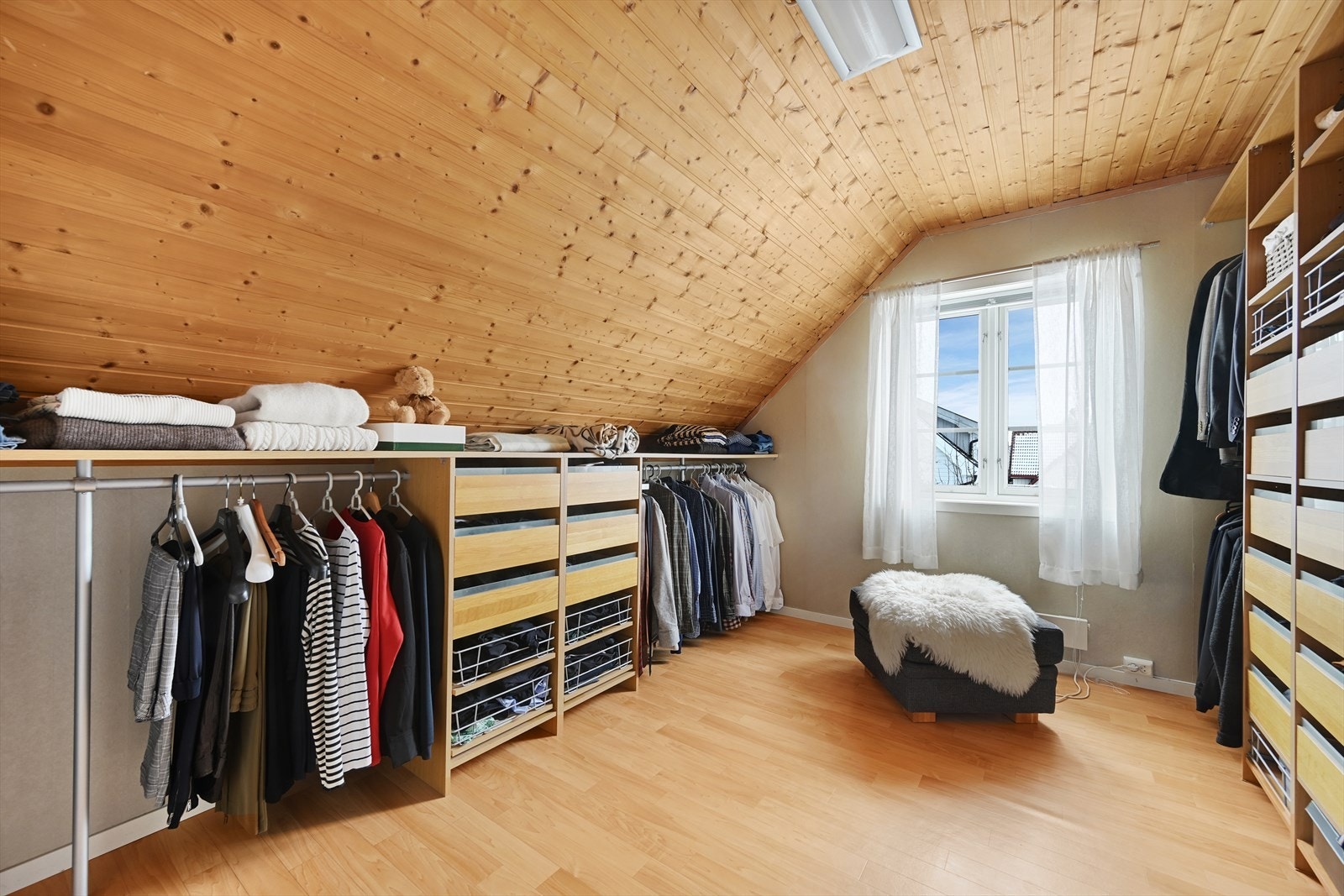 Soverom 3 som i dag benyttes til omkledningsrom Galleribilde