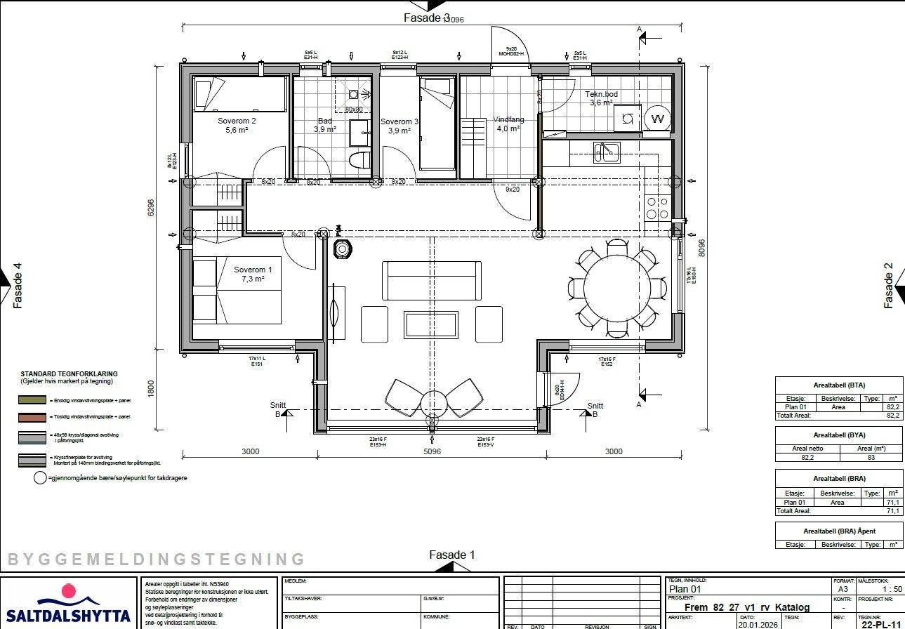 Plan 1. Galleribilde