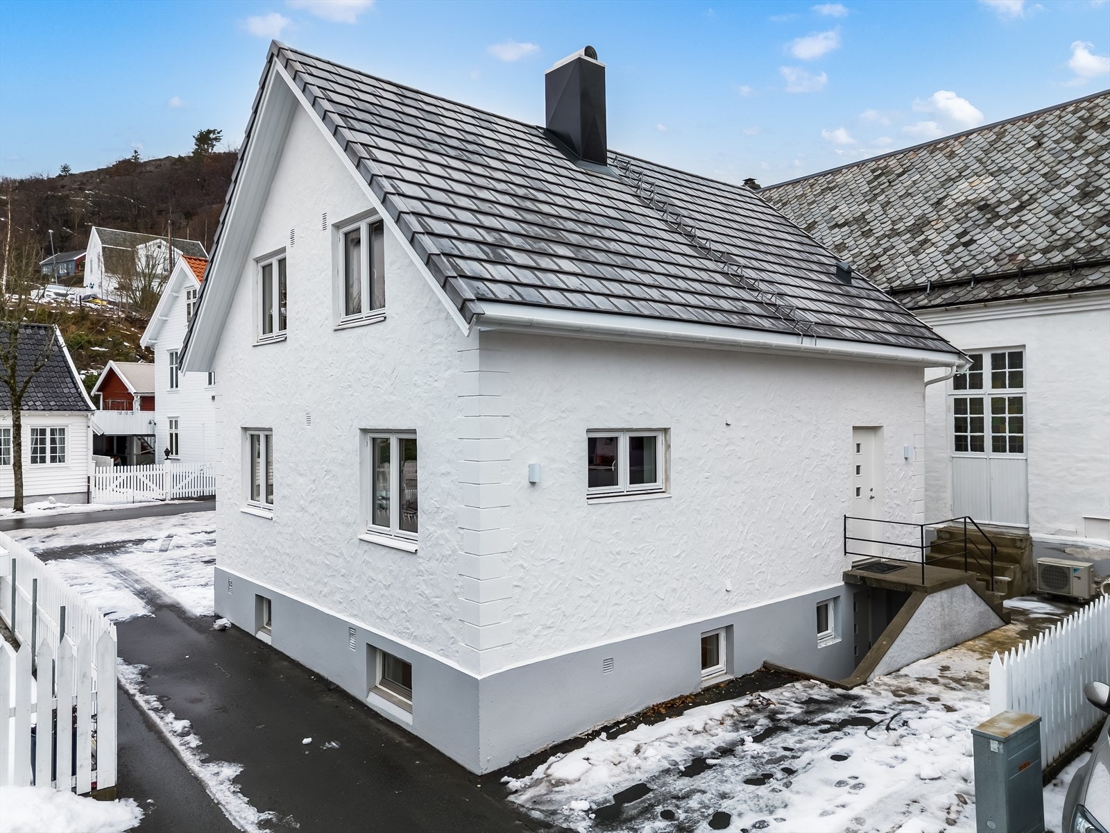 Inngangsparti med muligheter. Galleribilde