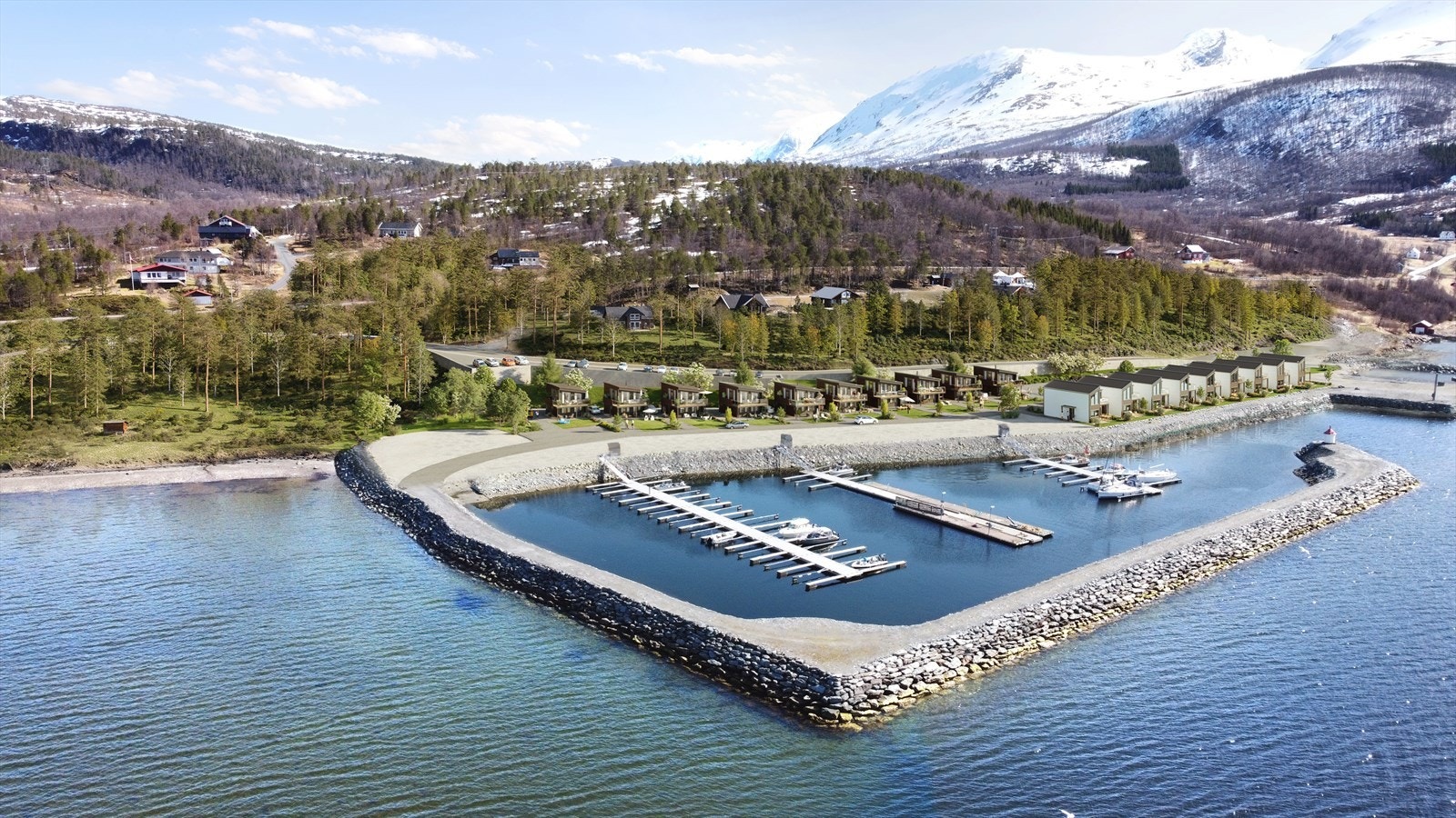 Slik er det planlagt at feltet blir når det er ferdig Galleribilde