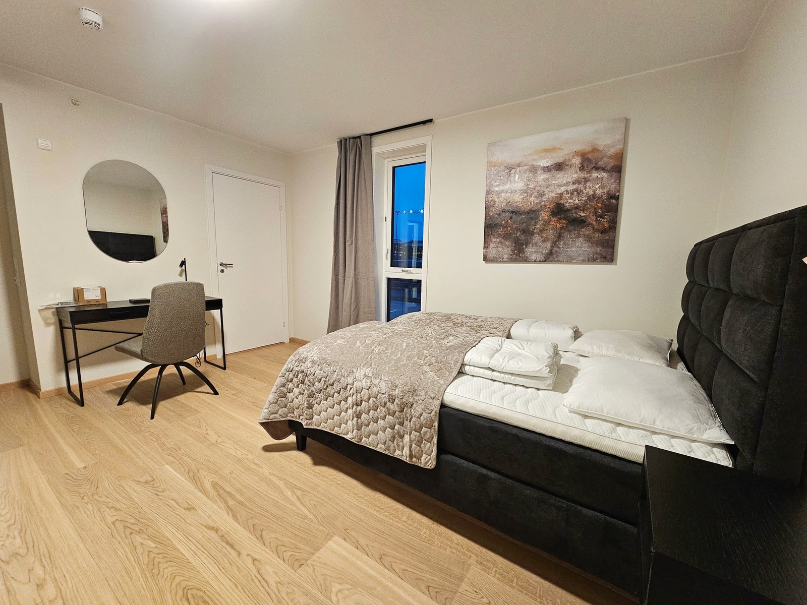 Gjesteleilighet som kan bookes av beboerne ved besøk. Galleribilde