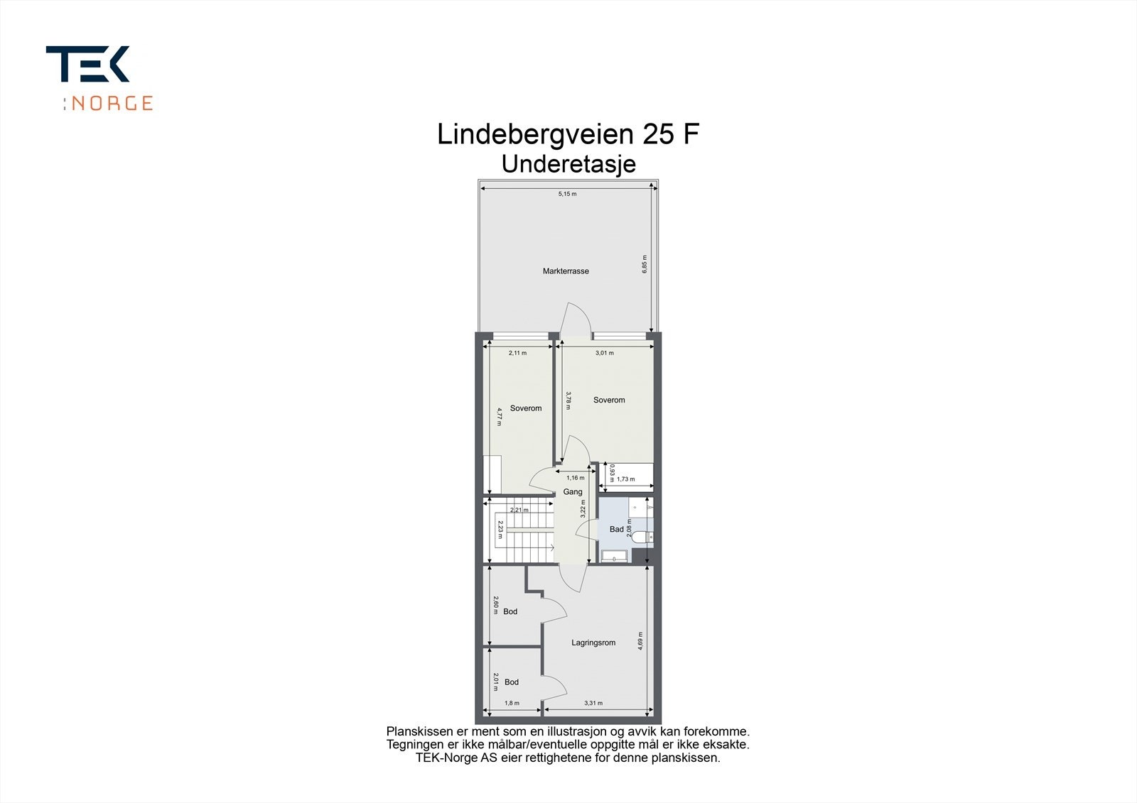 Plantergning 2. Etasje Galleribilde