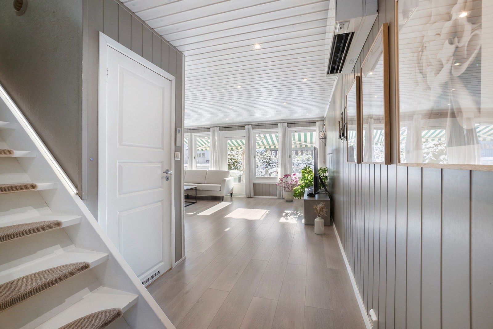 Det ble lagt nye gulv i boligen i 2019 Galleribilde