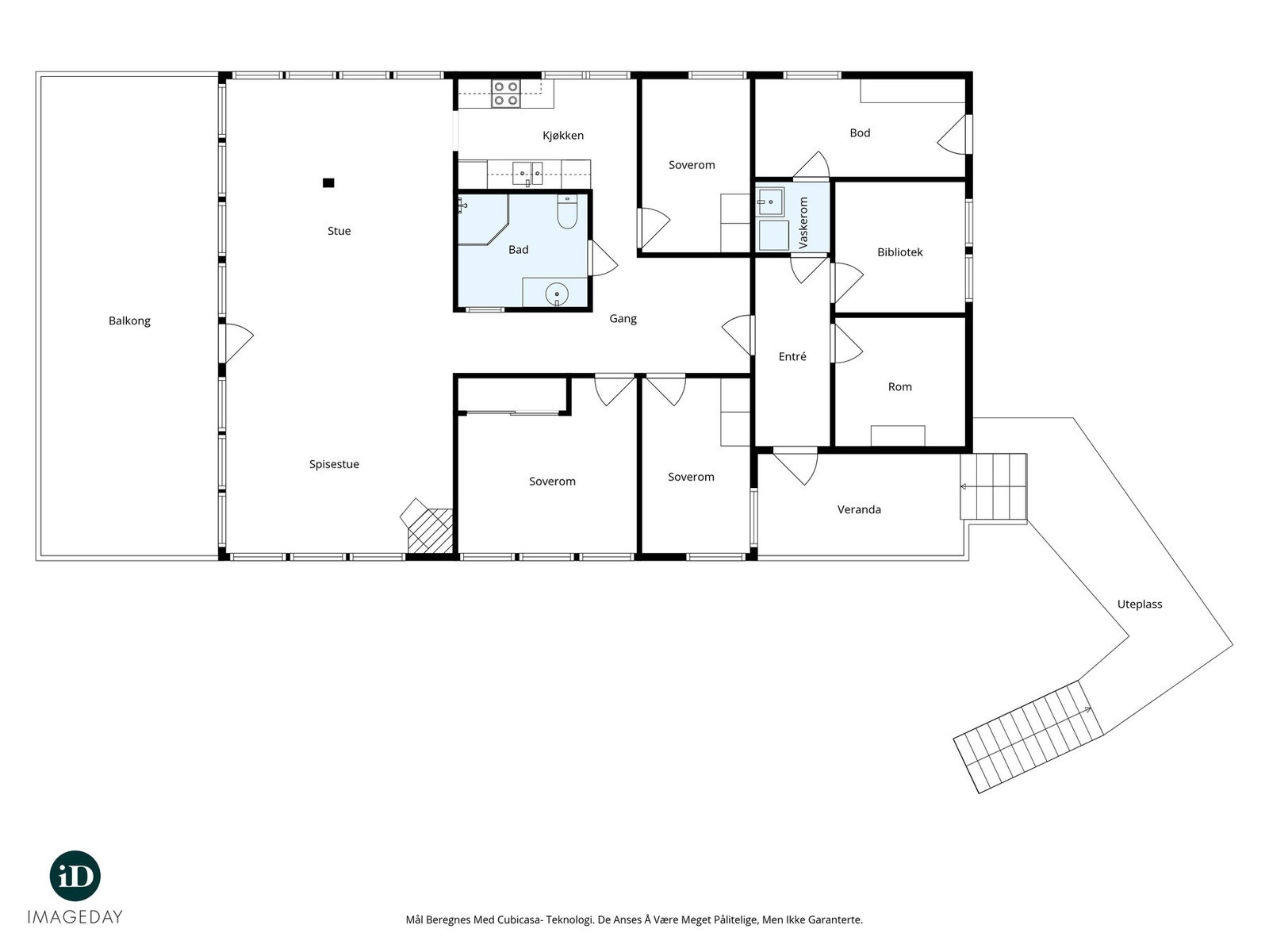 Plantegning - Her det mange muligheter. Ta kontakt med megler for mer info. Galleribilde