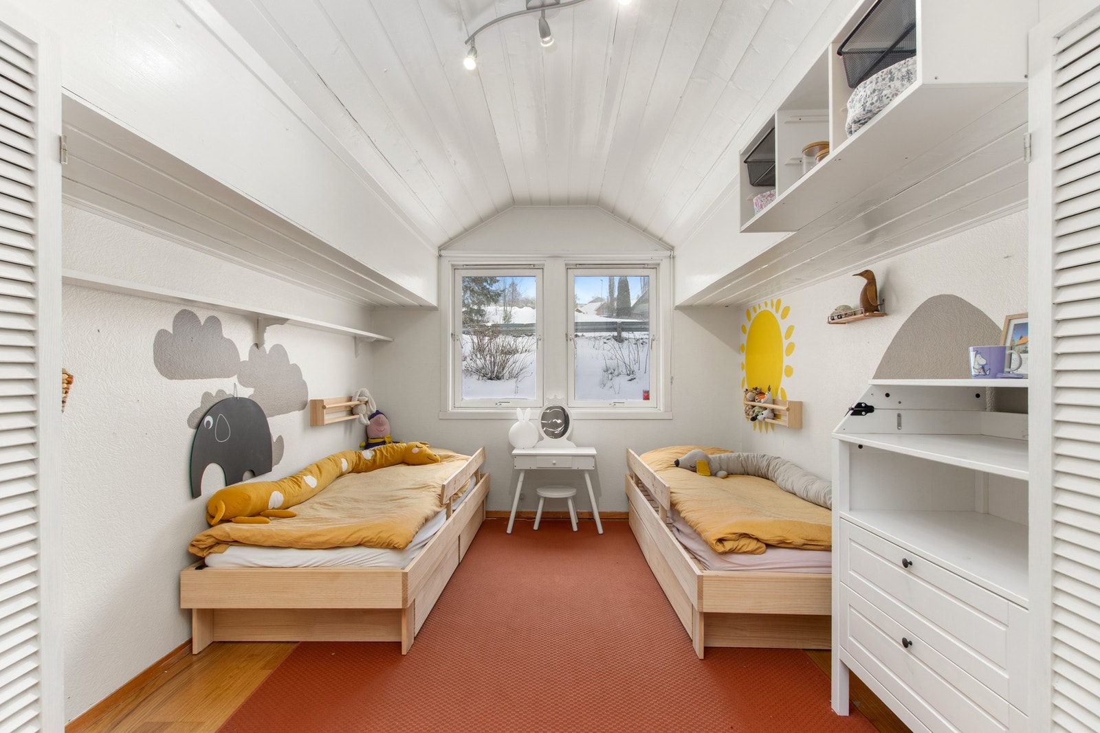 Soverom i øverste etasje. Galleribilde