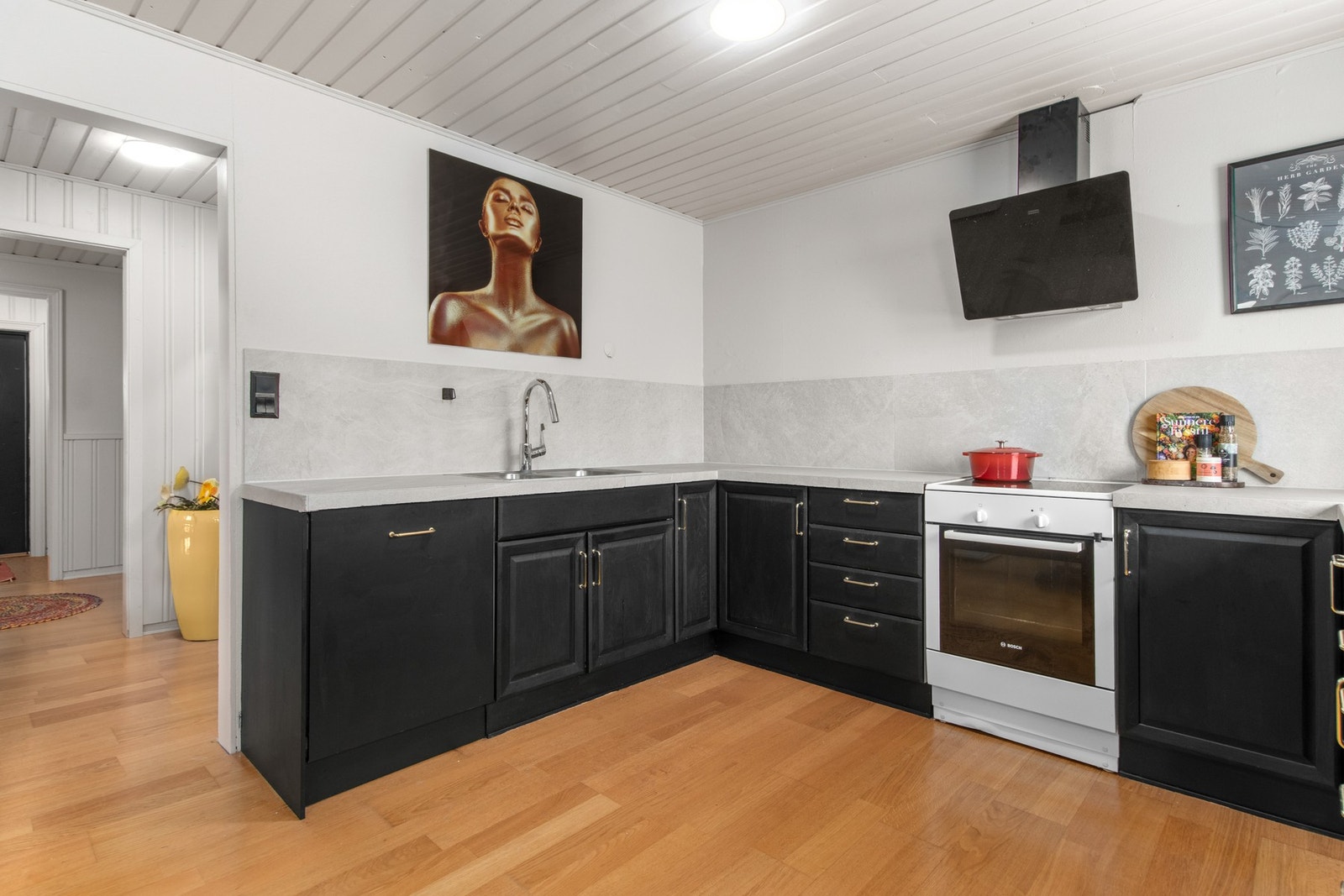 Kjøkken. Galleribilde