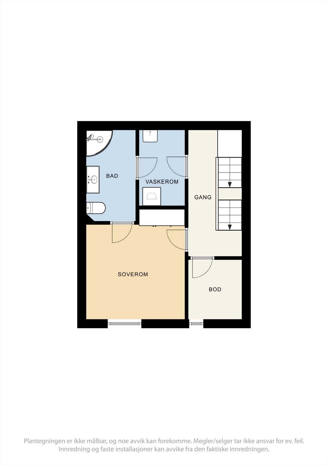 Plantegning 3. etasje -plan 3. Galleribilde