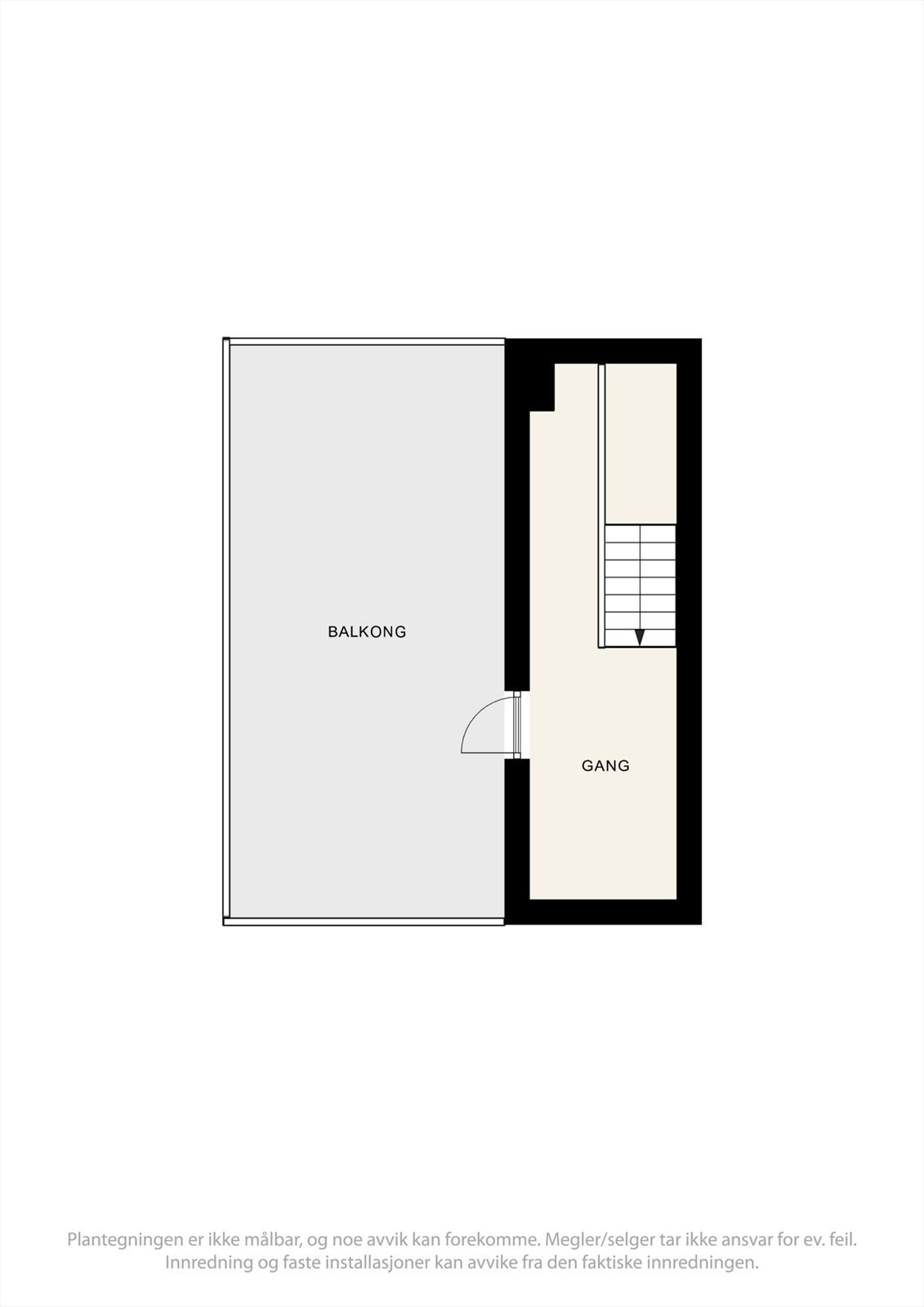 Plantegning 4. etasje - plan 3. Galleribilde