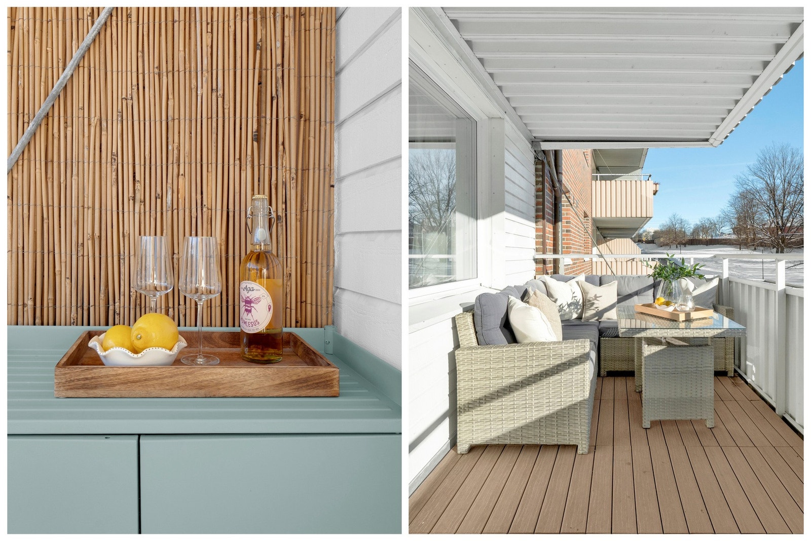 Med god plass til utemøbler, beplantning og grill (borettslaget tillater elektrisk og gass) ligger alt til rette for at de solfylte dagene kan nytes her ute! Galleribilde