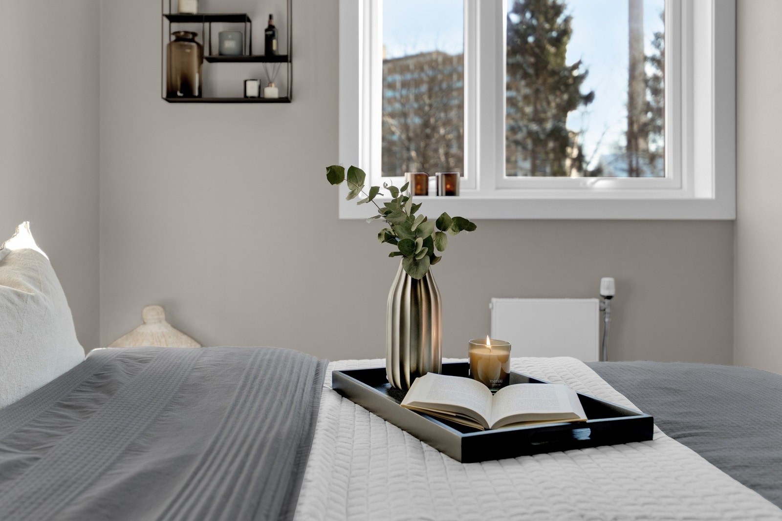 Her ligger alt tilrette for en god natts søvn. Galleribilde