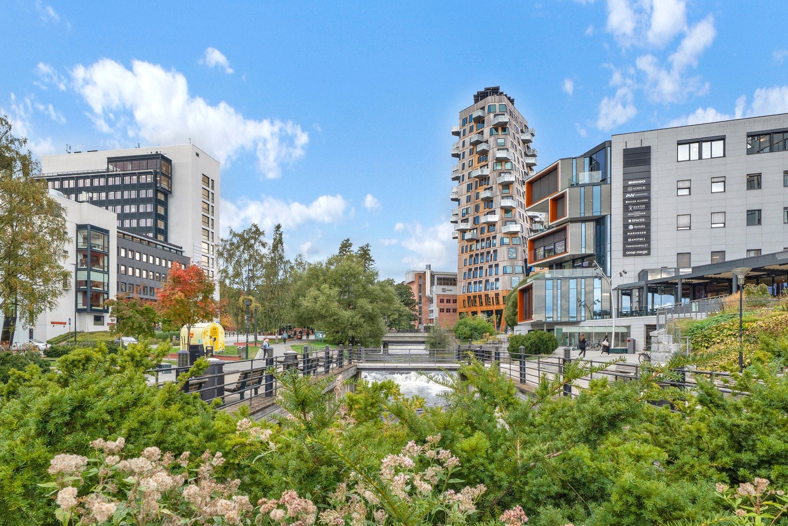 Populære Nydalen ligger kun en liten gåtur unna. Galleribilde